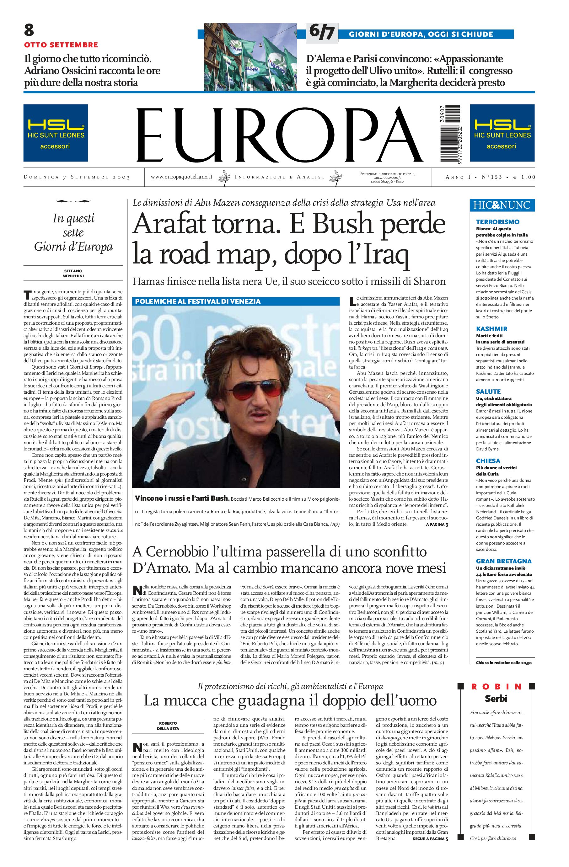 7 settembre 2003