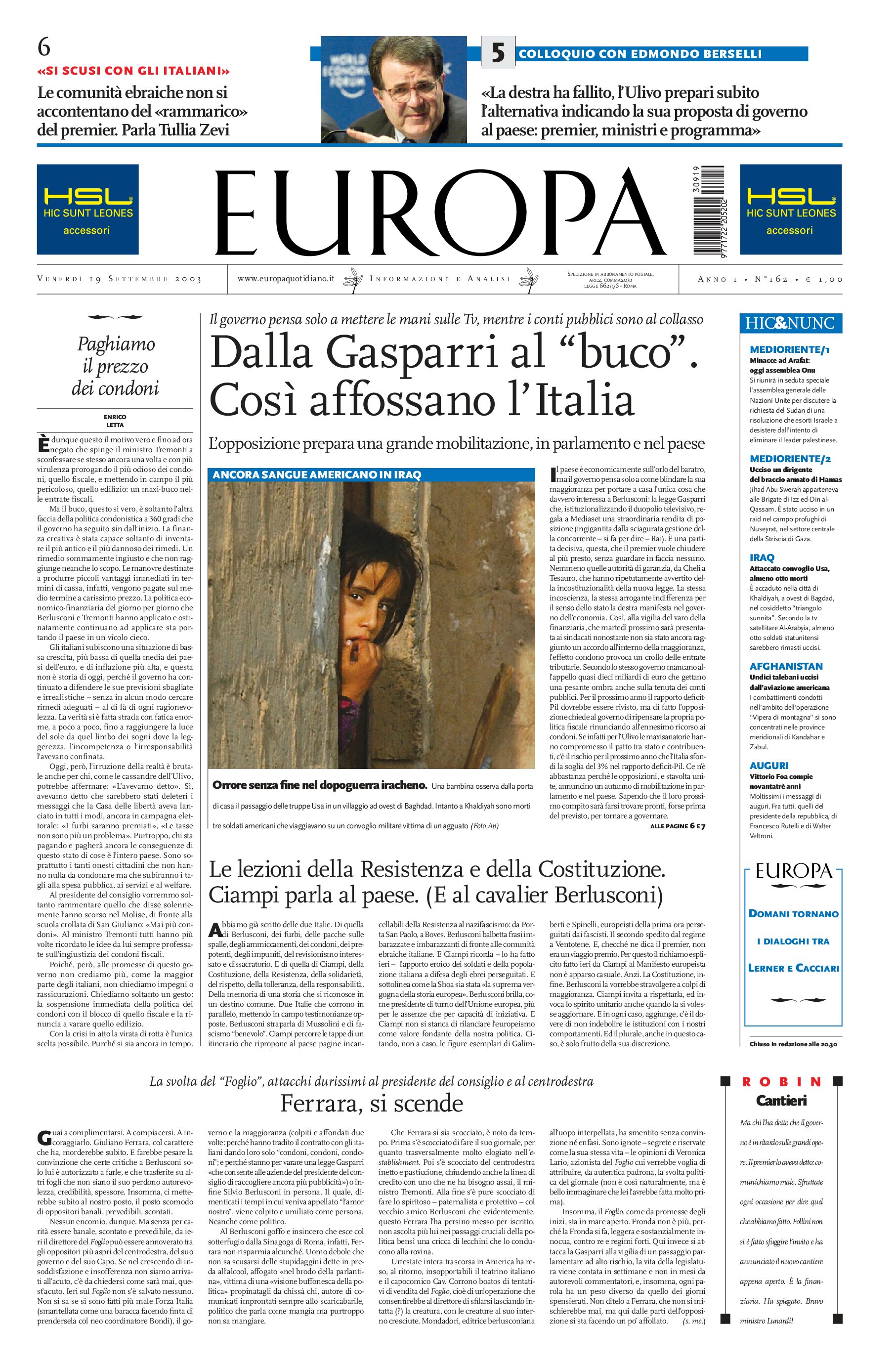 19 settembre 2003