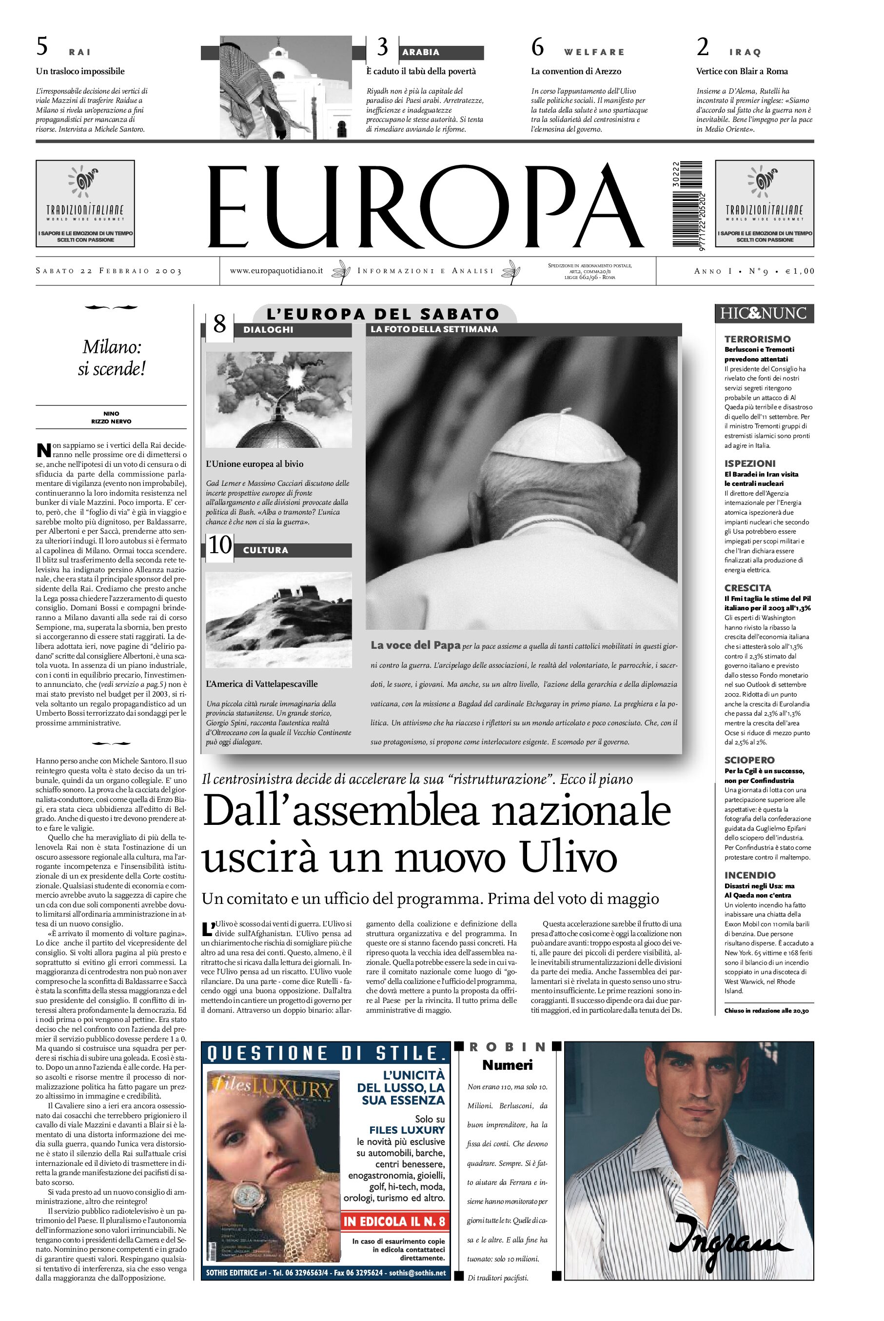 22 febbraio 2003