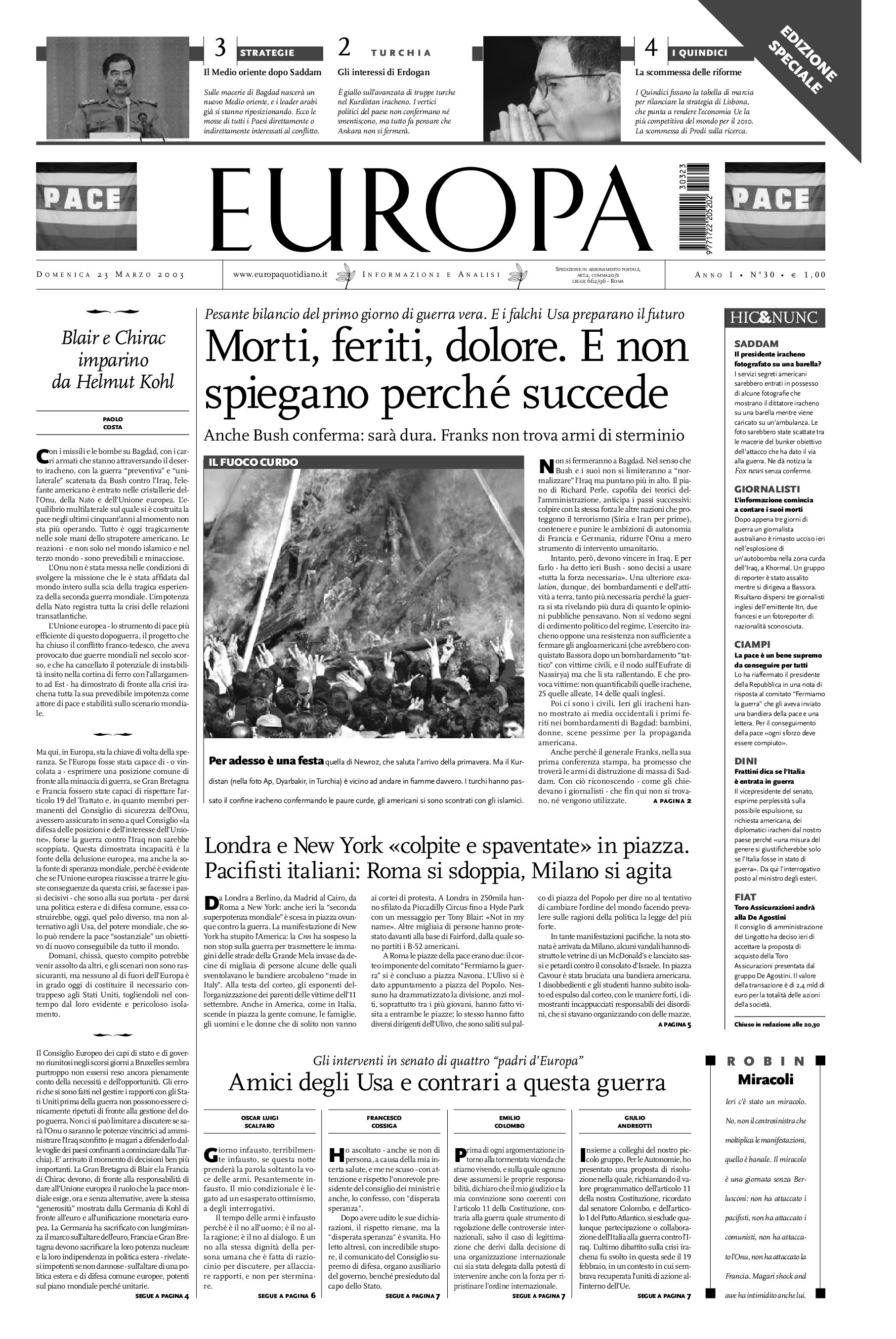 23 marzo 2003