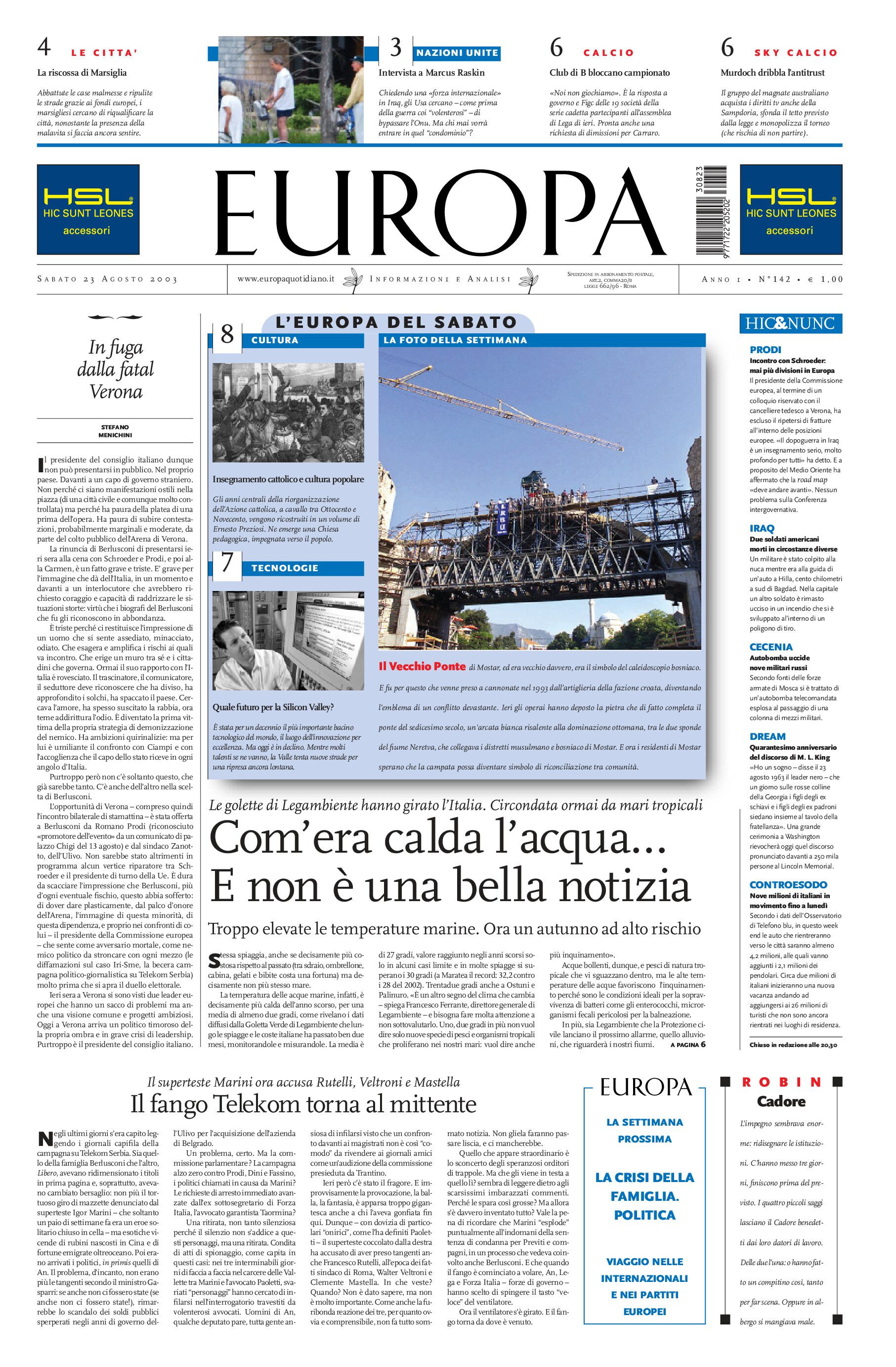 23 agosto 2003