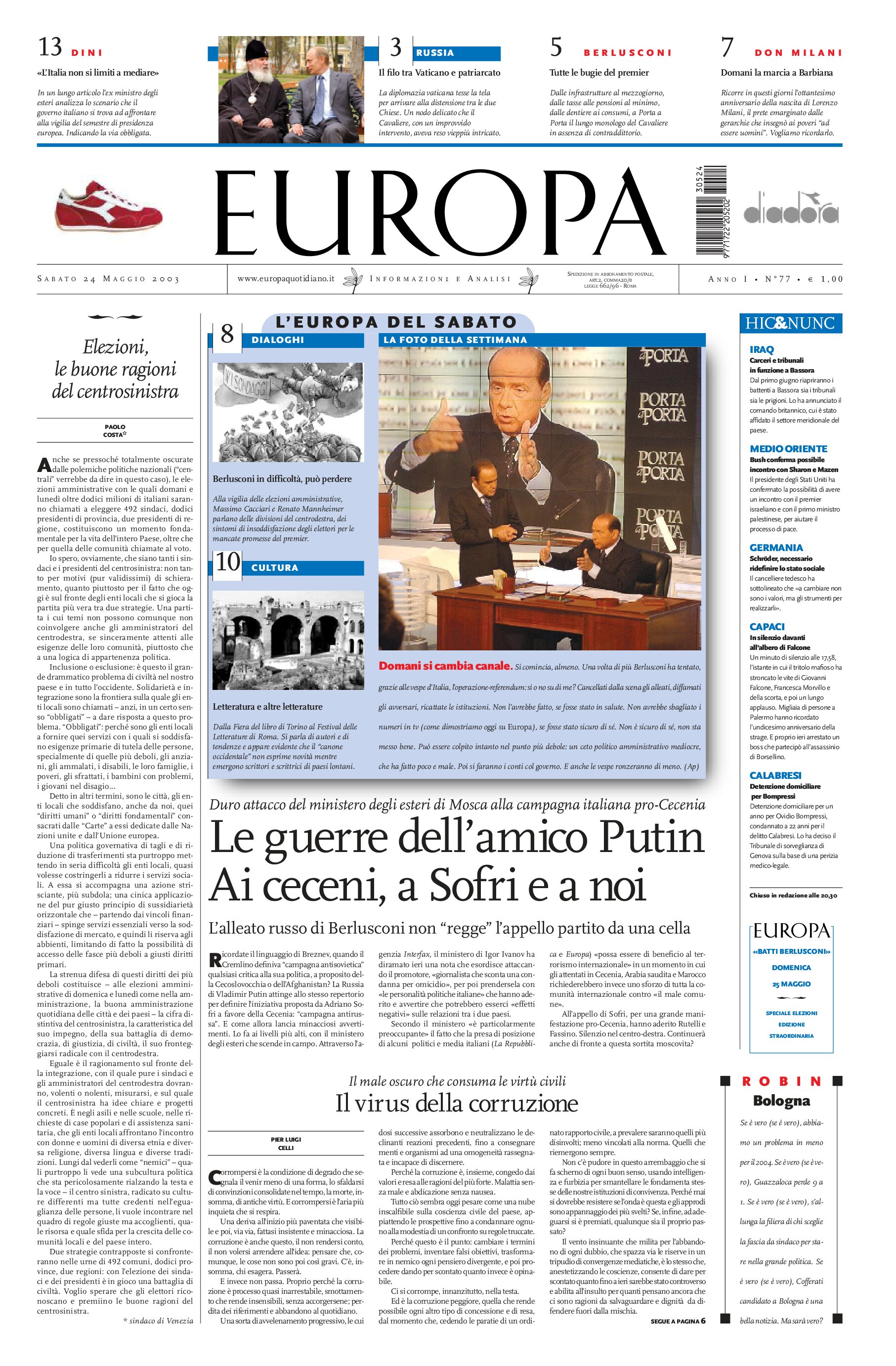 24 maggio 2003