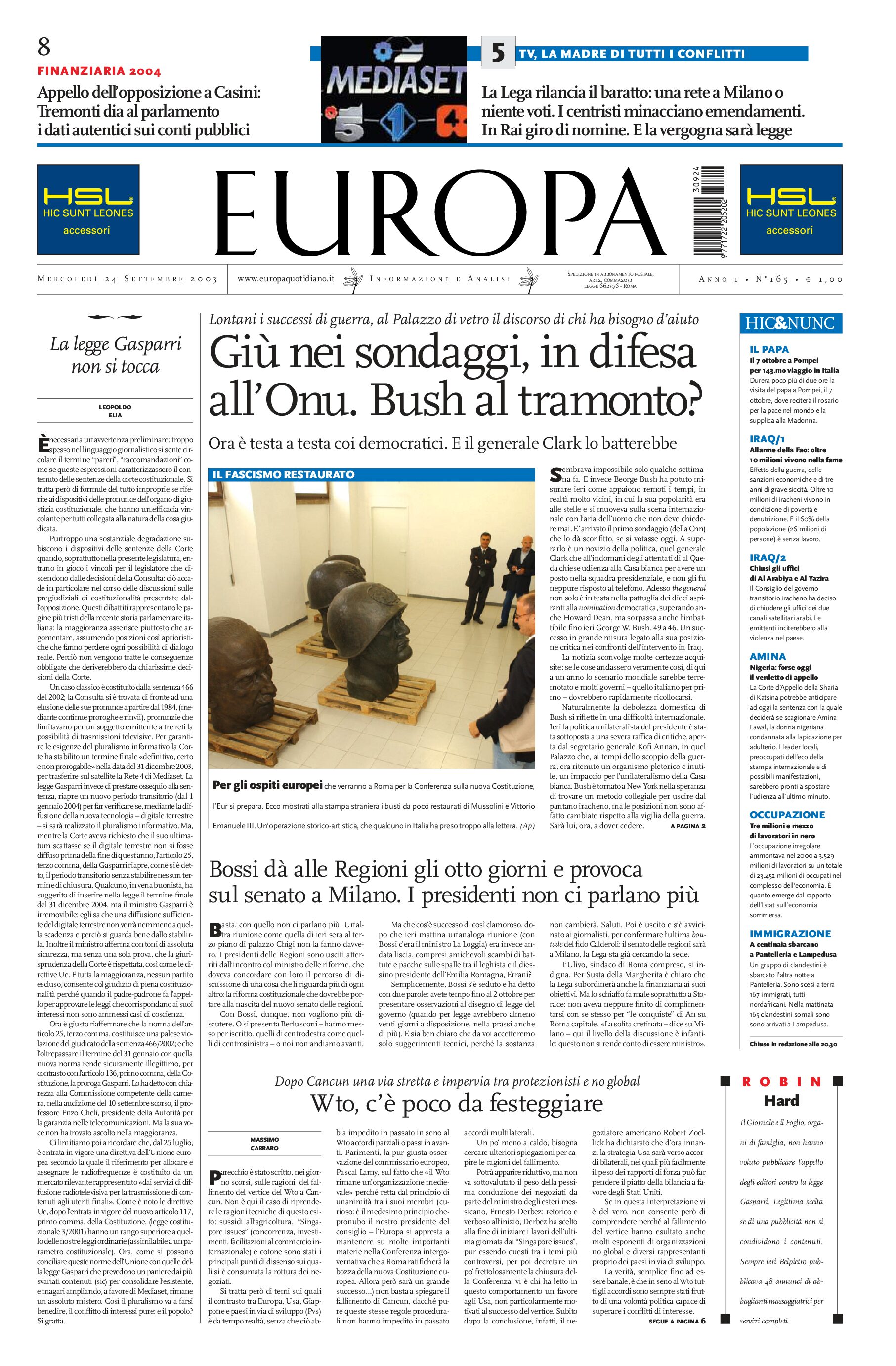 24 settembre 2003