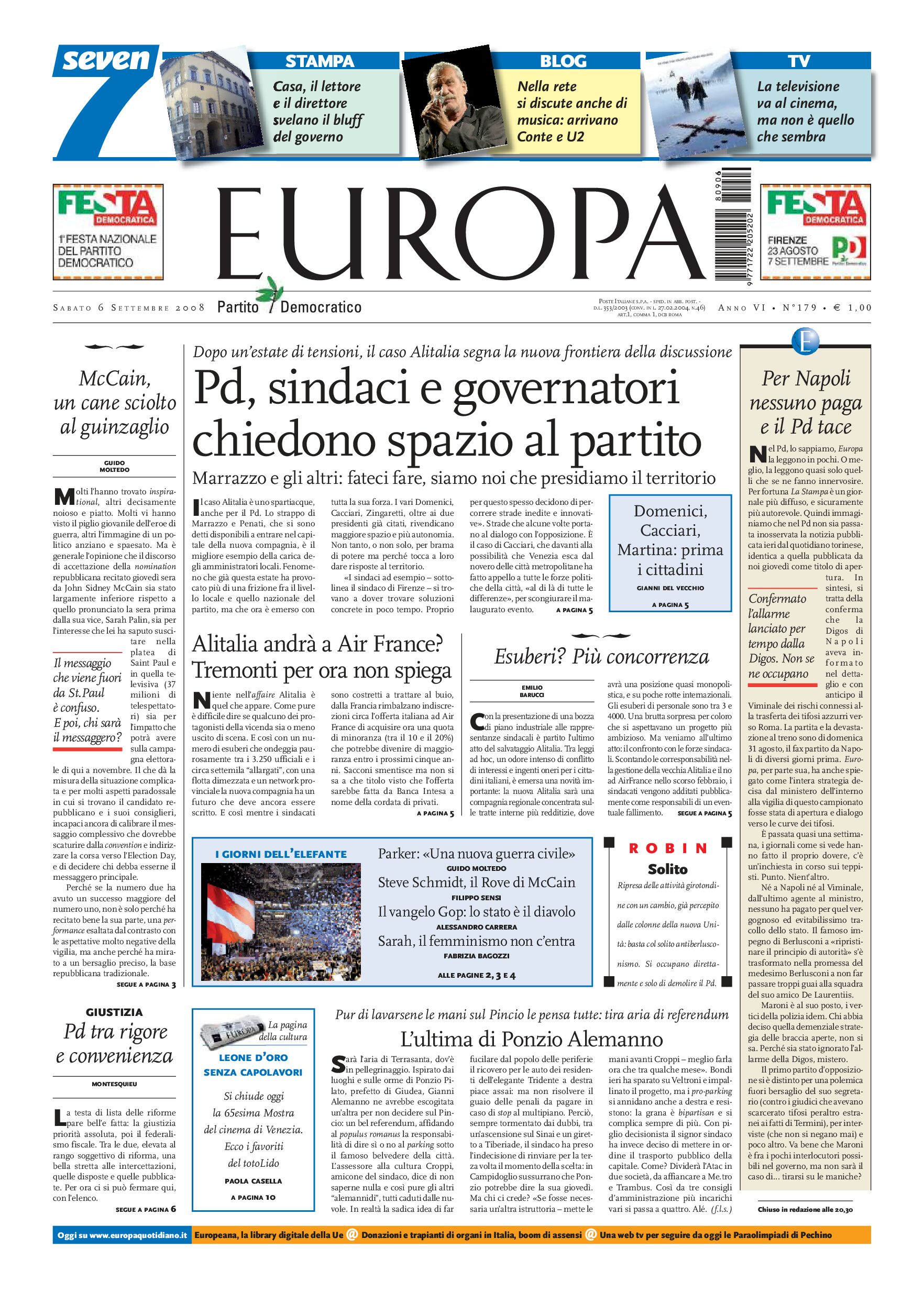 6 settembre 2008