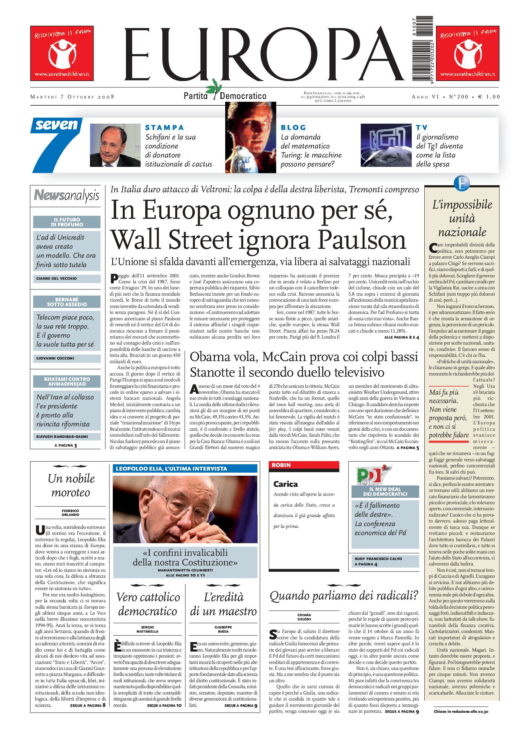 7 ottobre 2008