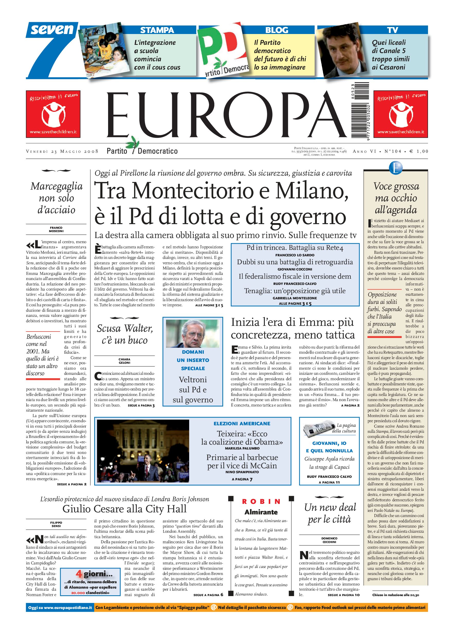 23 maggio 2008