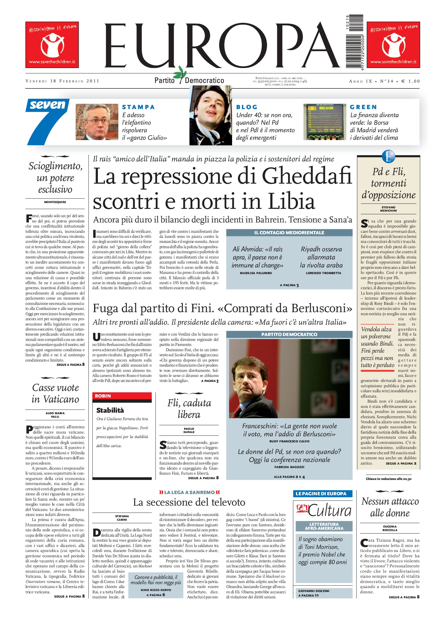18 febbraio 2011