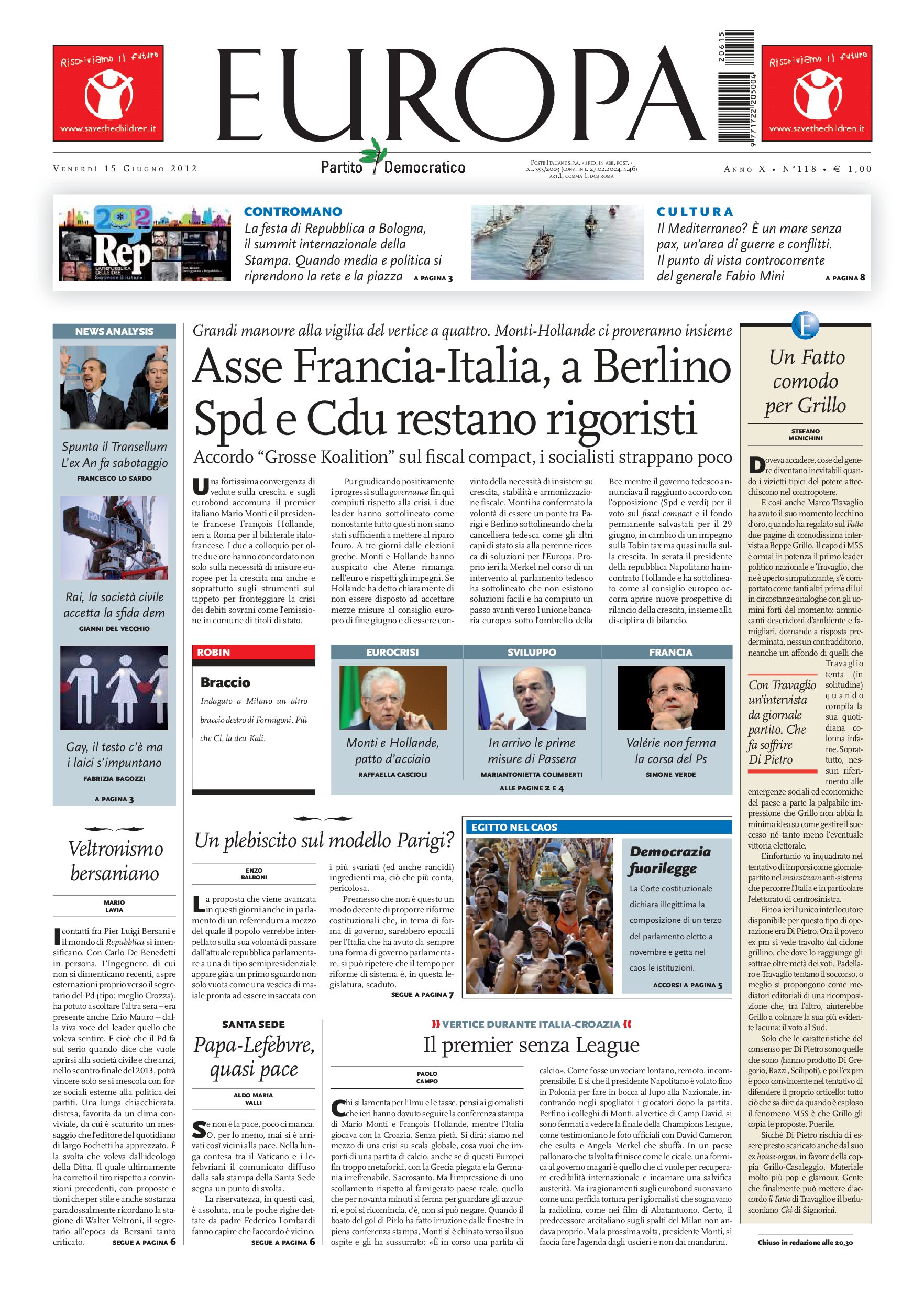 15 giugno 2012
