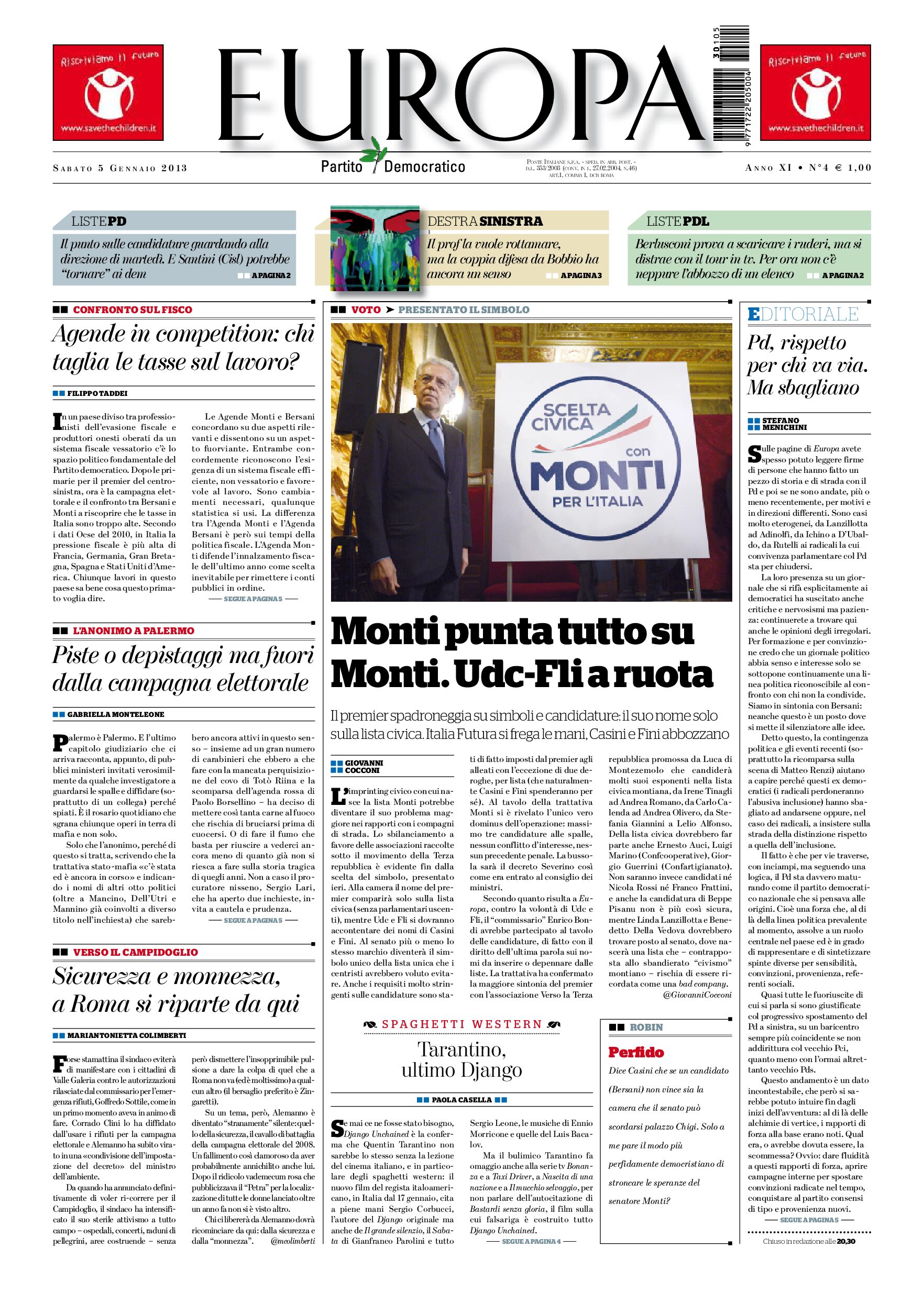 5 gennaio 2013