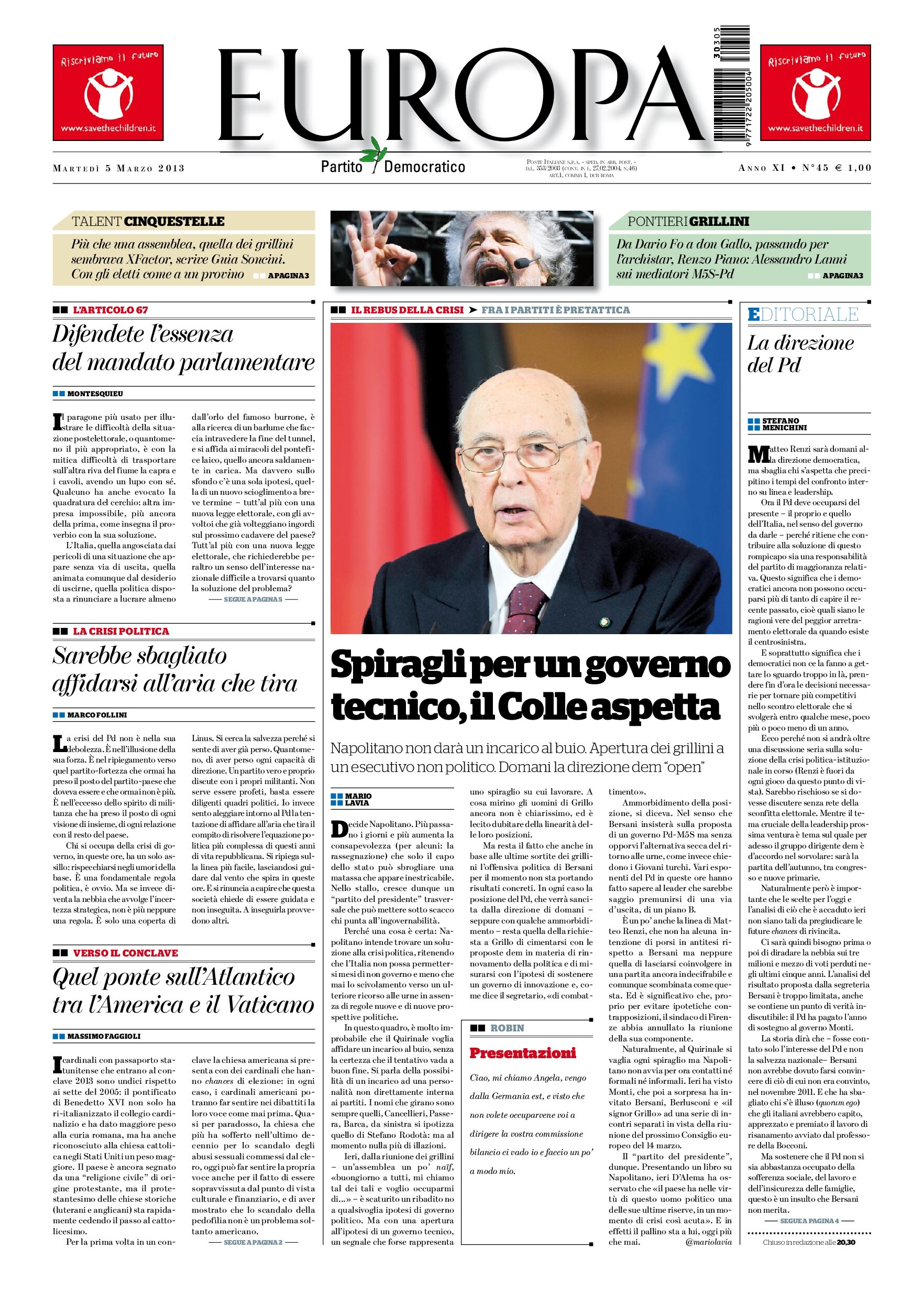 5 febbraio 2013