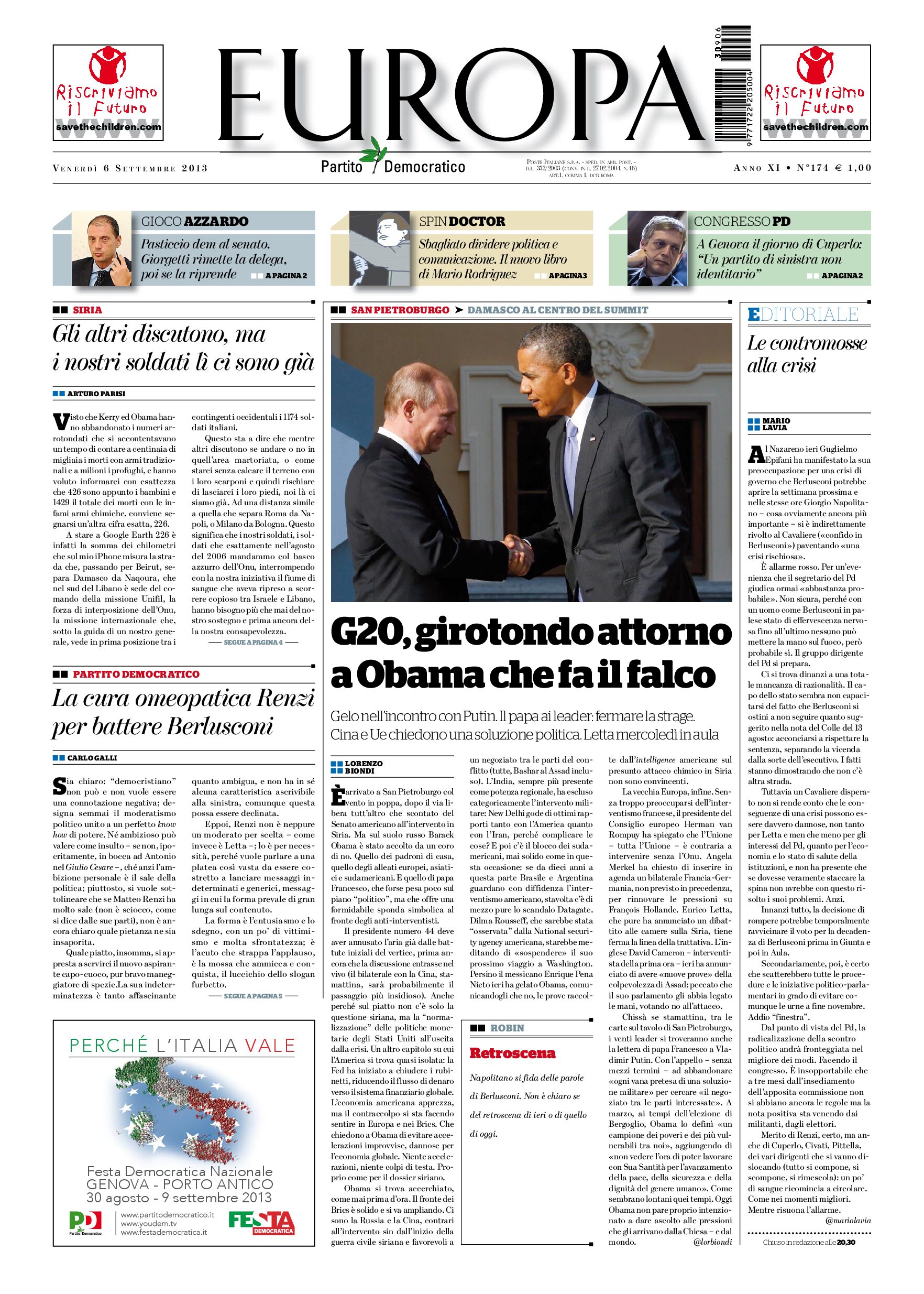 6 settembre 2013