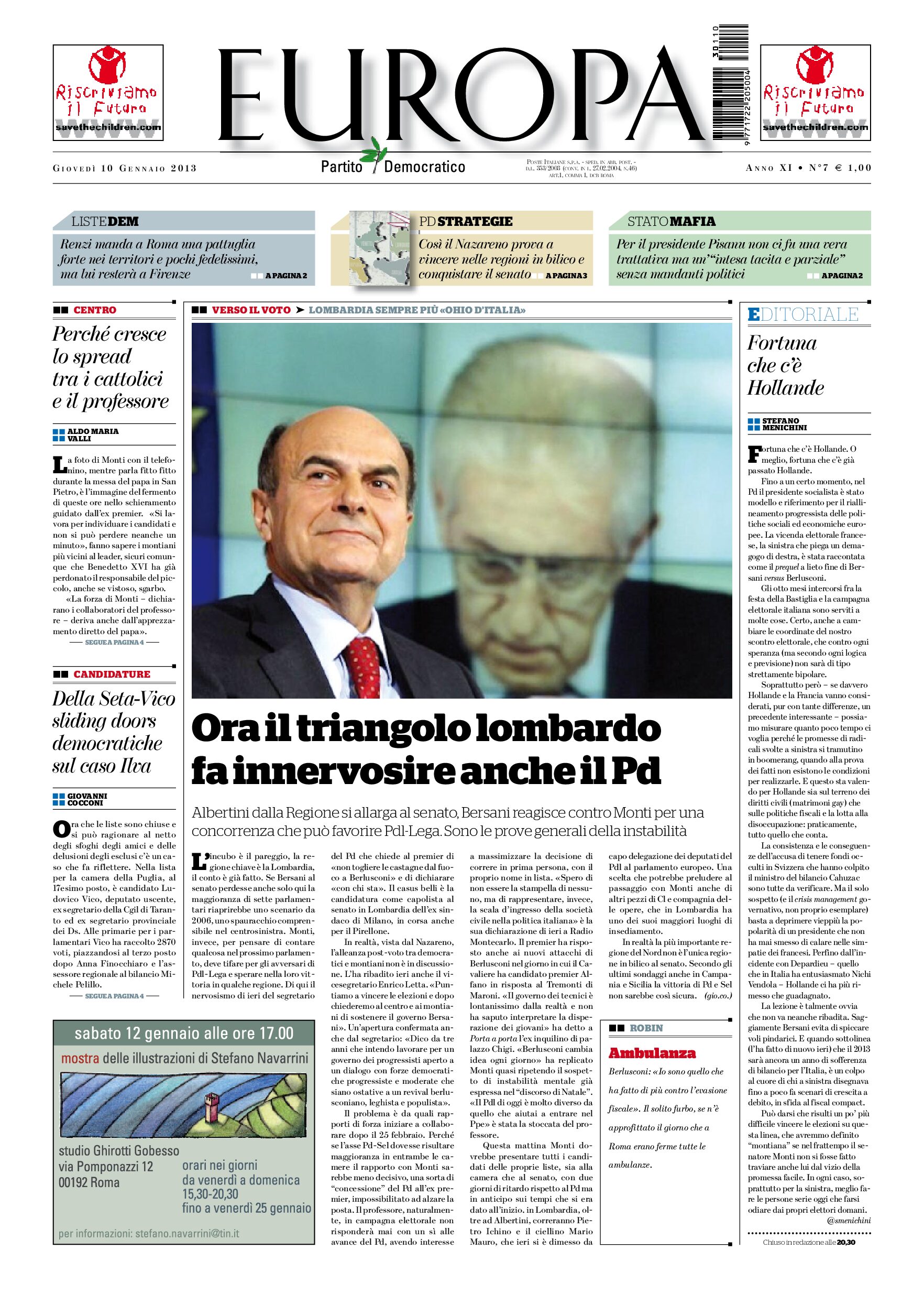 10 gennaio 2013