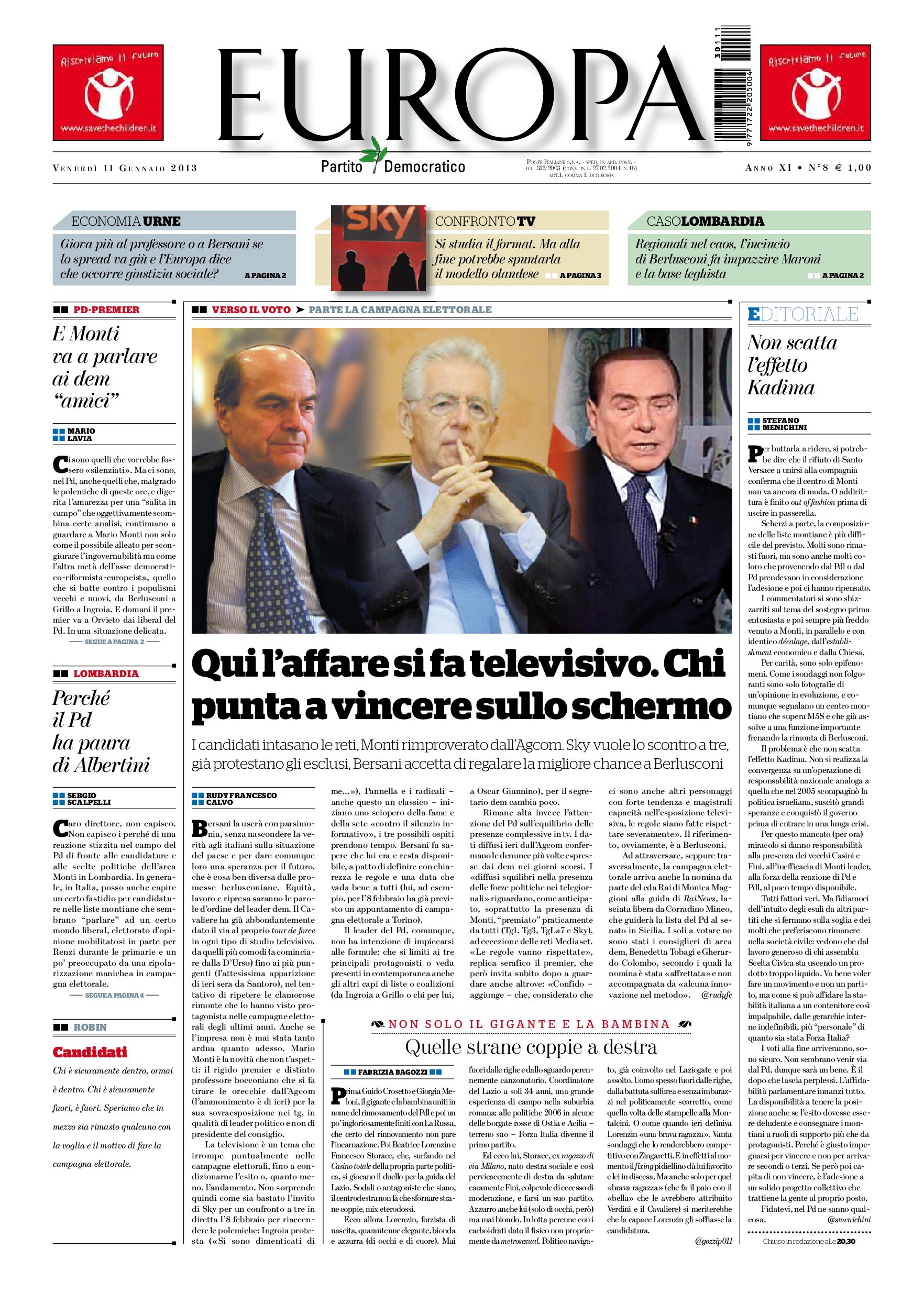11 gennaio 2013
