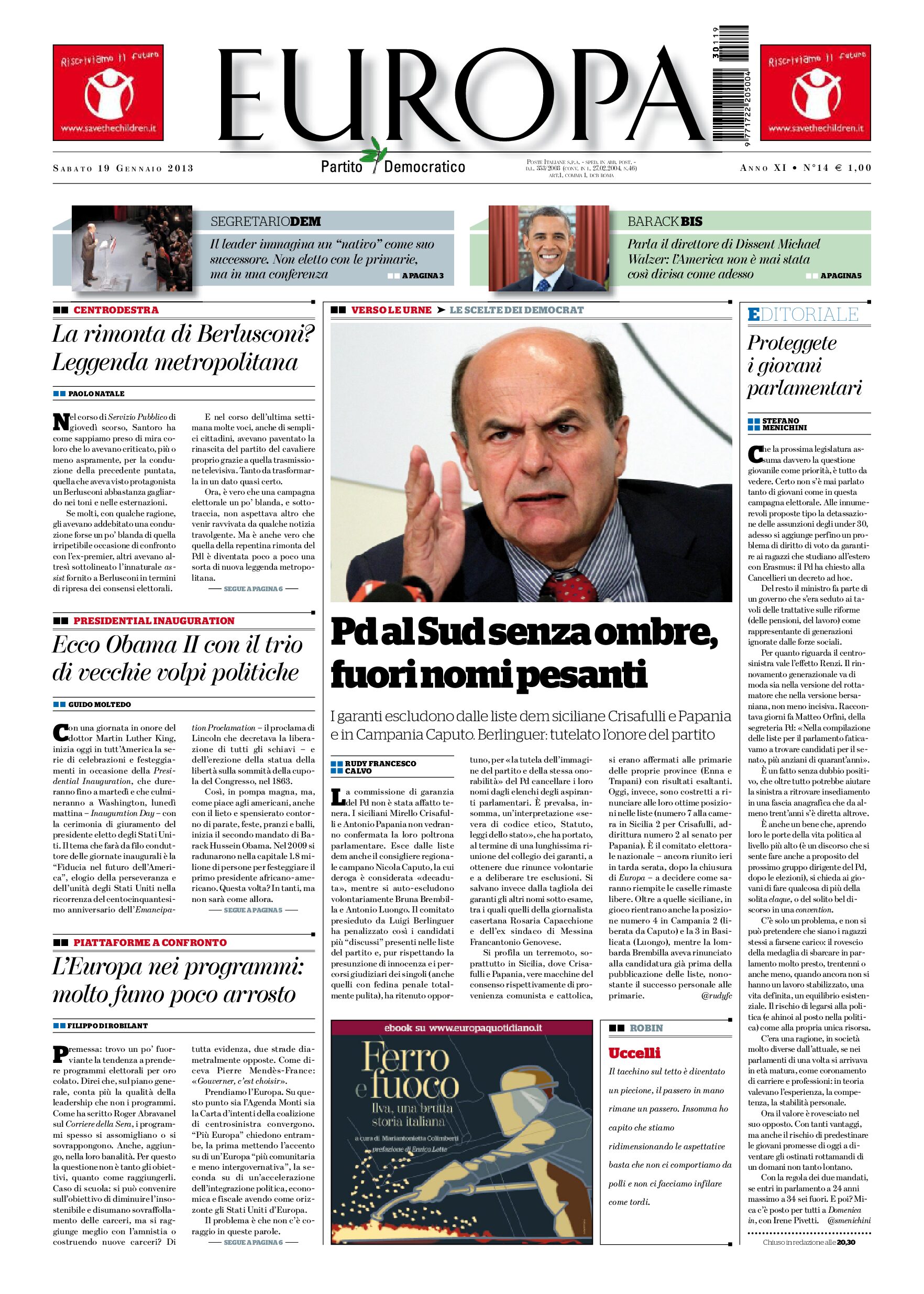 19 gennaio 2013