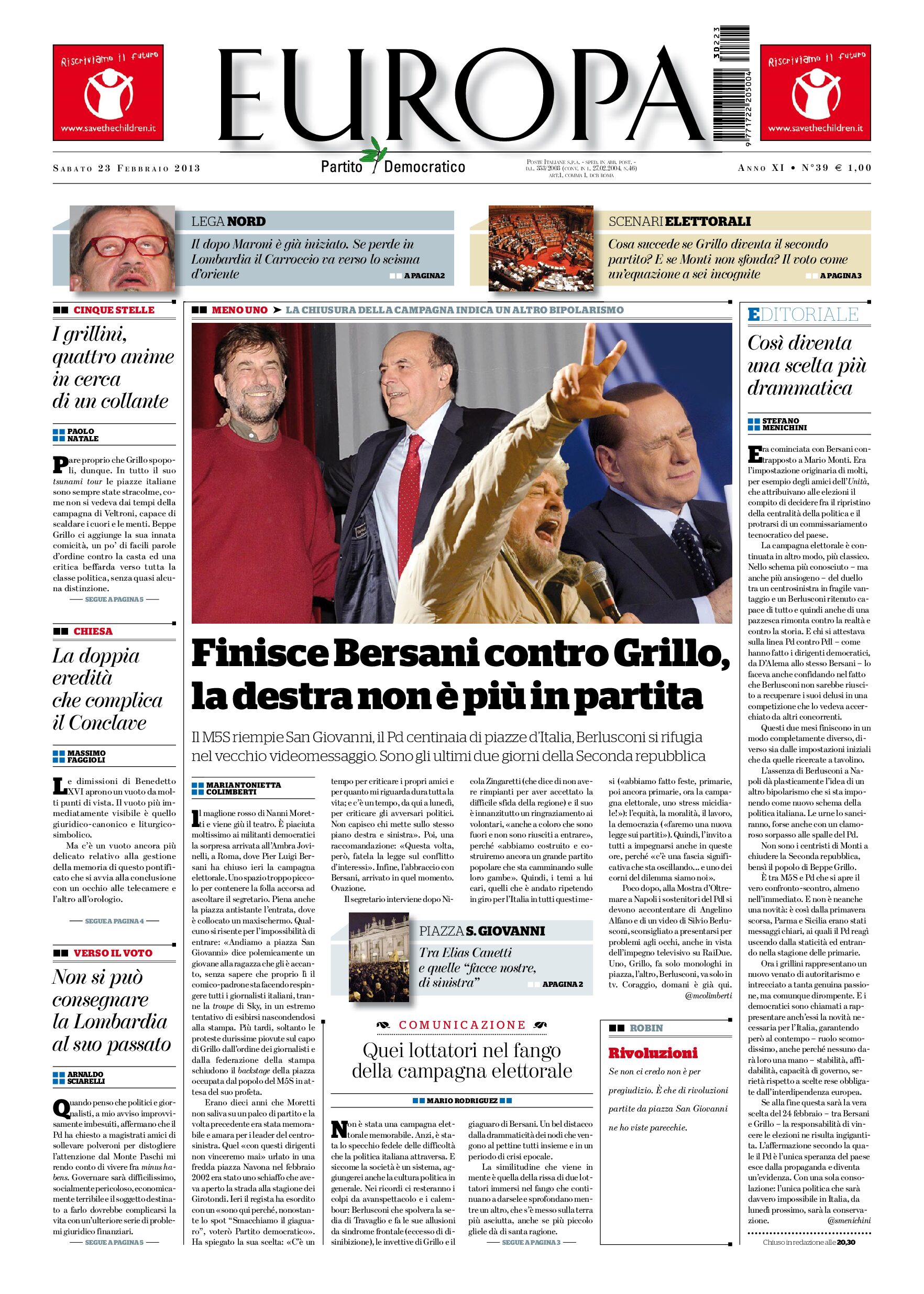 23 febbraio 2013