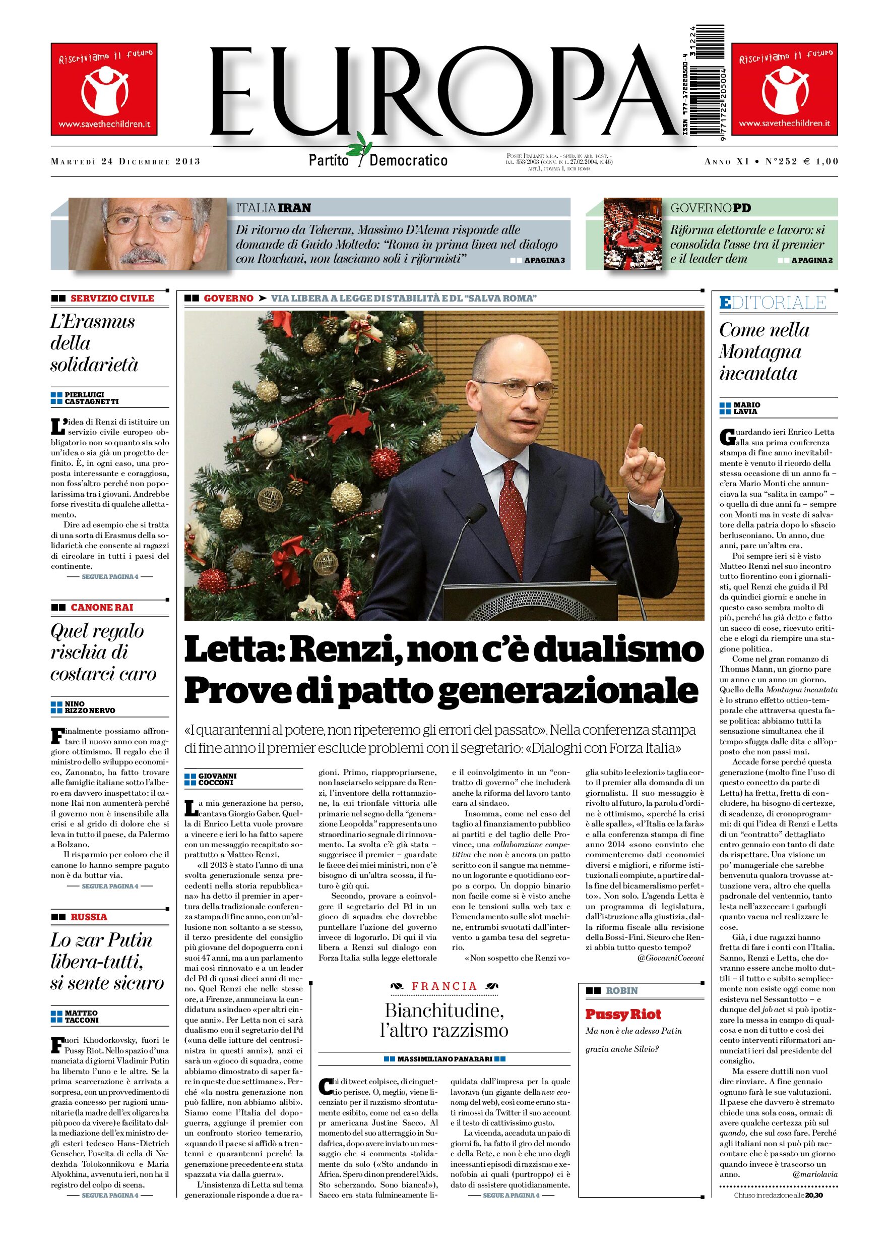 24 dicembre 2013