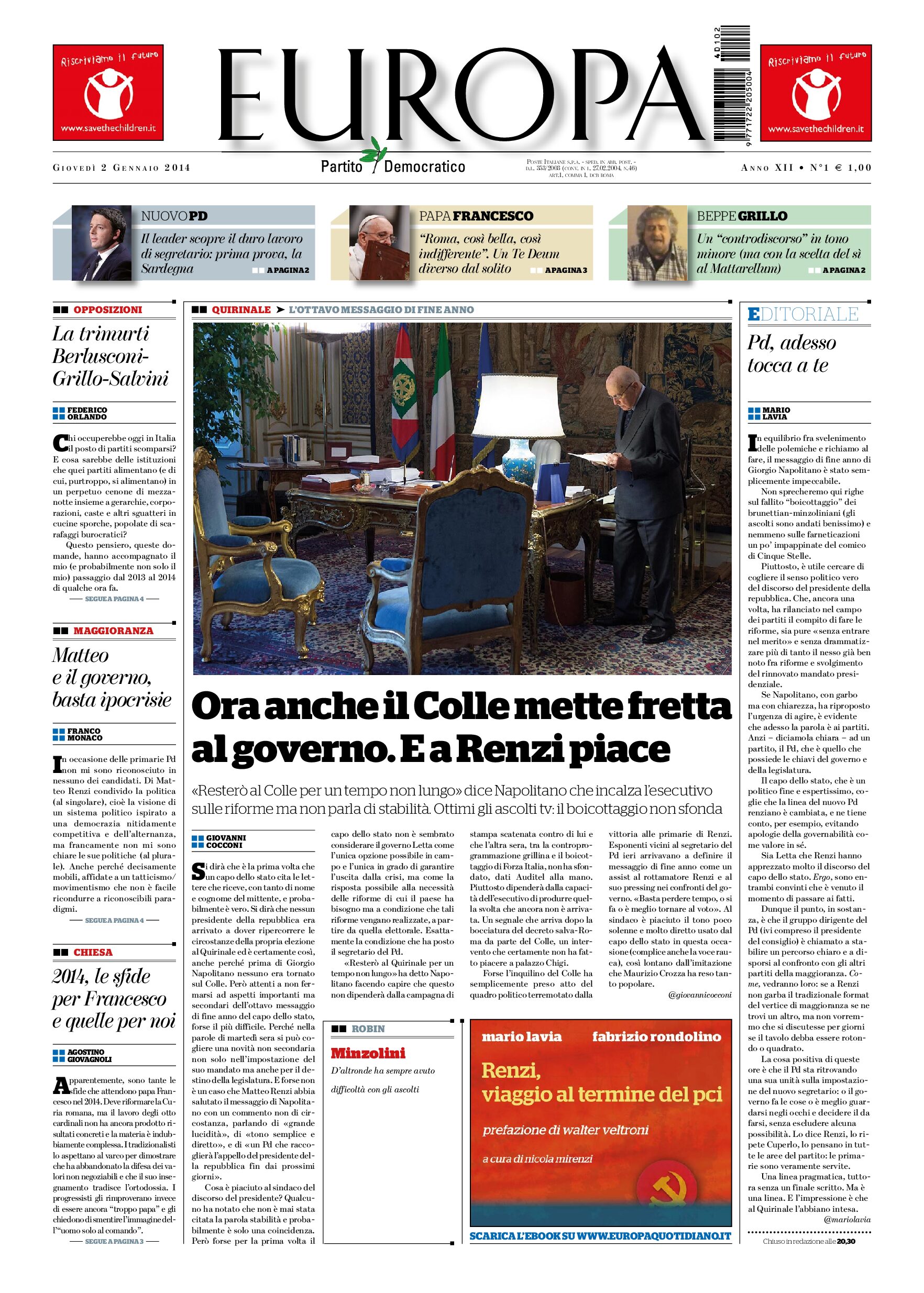 2 gennaio 2014