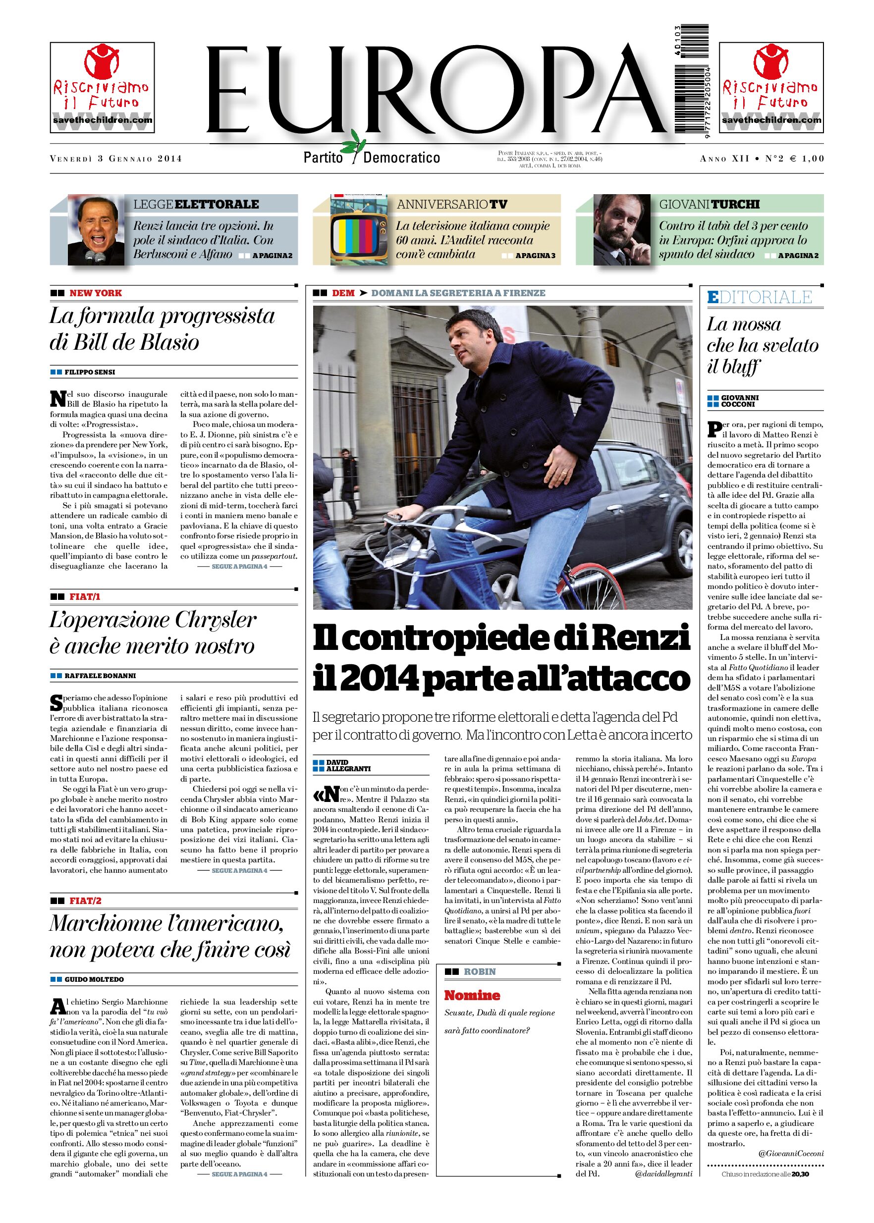 3 gennaio 2014