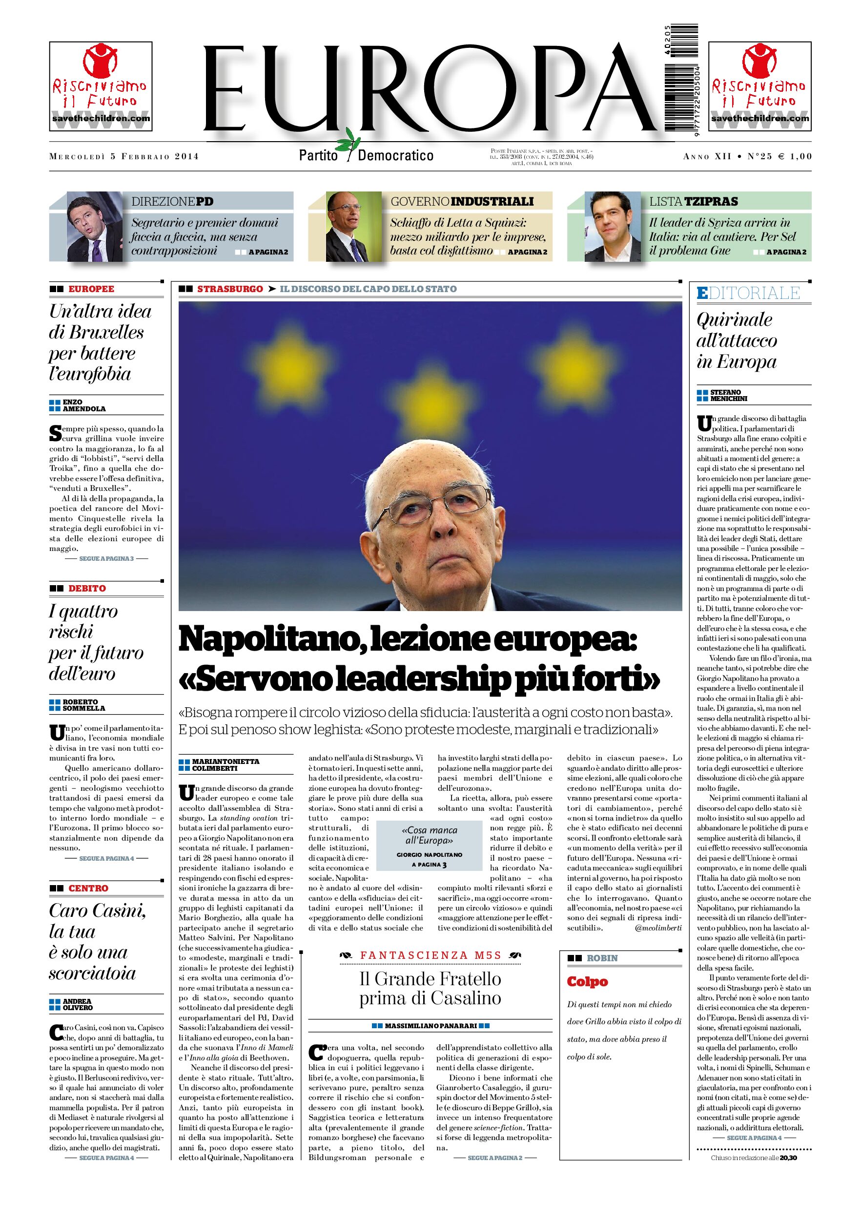 5 febbraio 2014