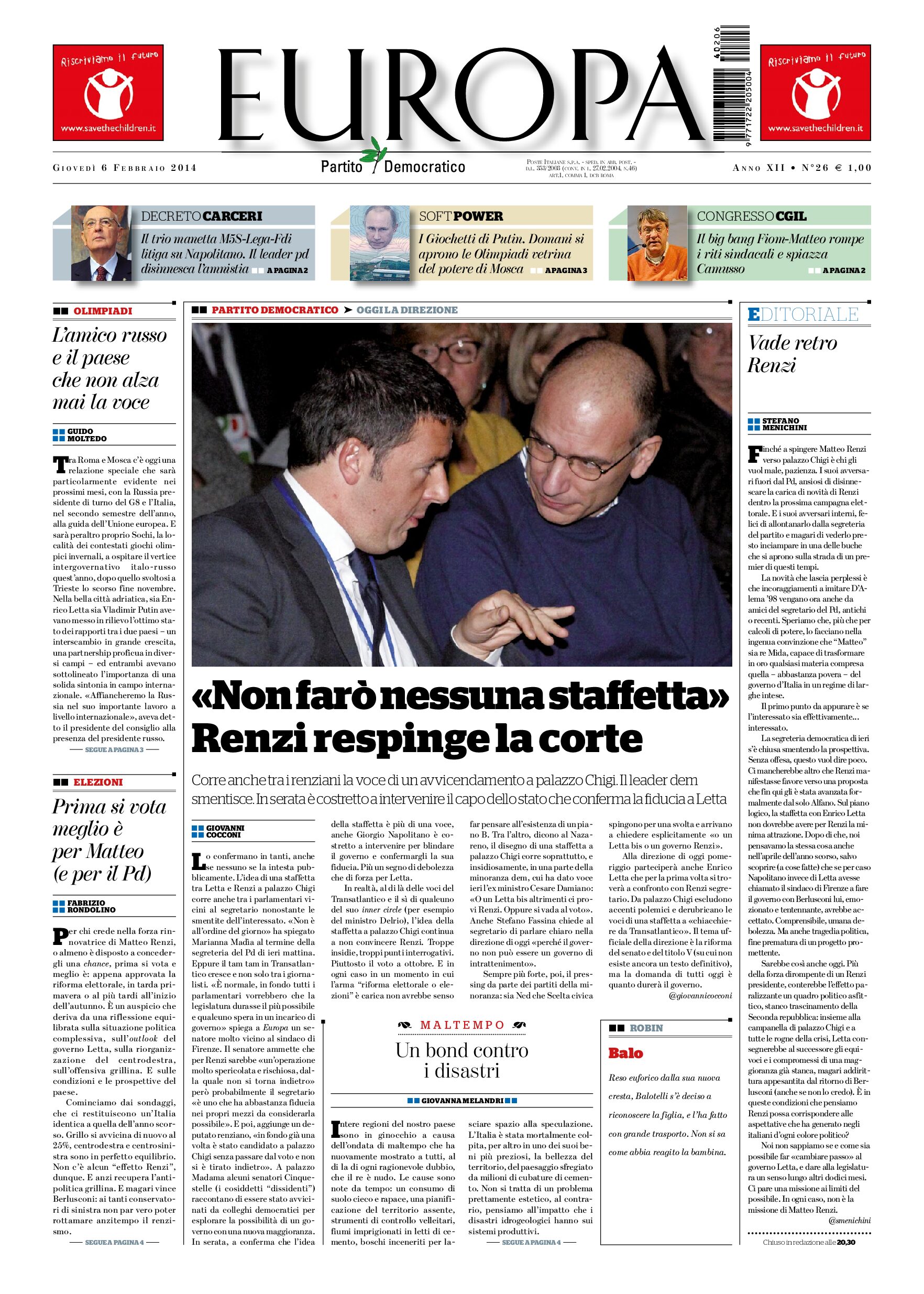 6 febbraio 2014