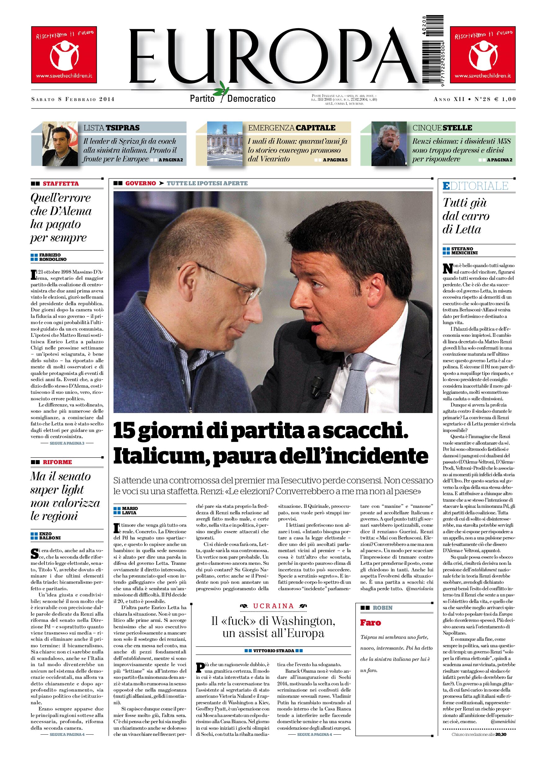 8 febbraio 2014