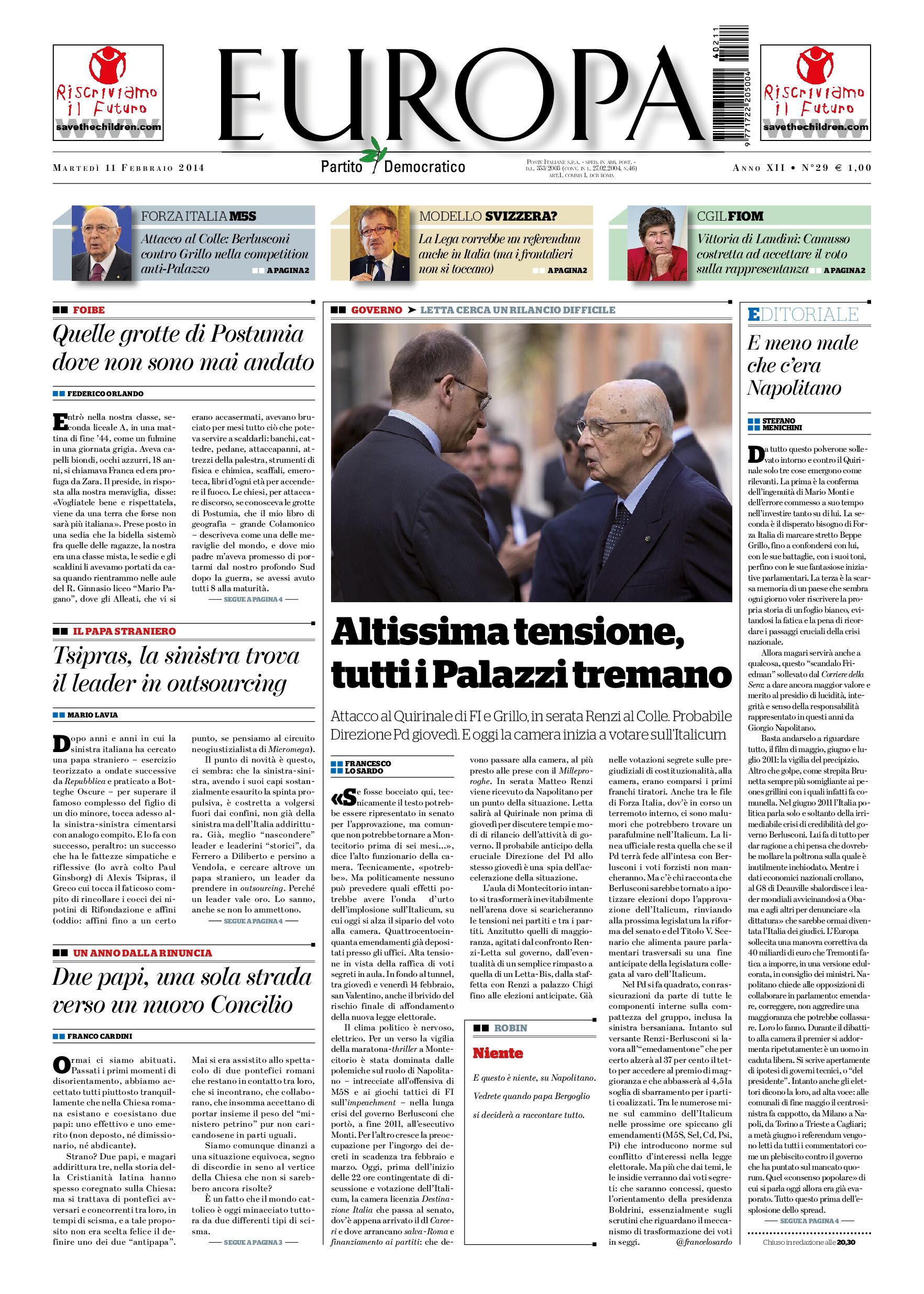 11 febbraio 2014