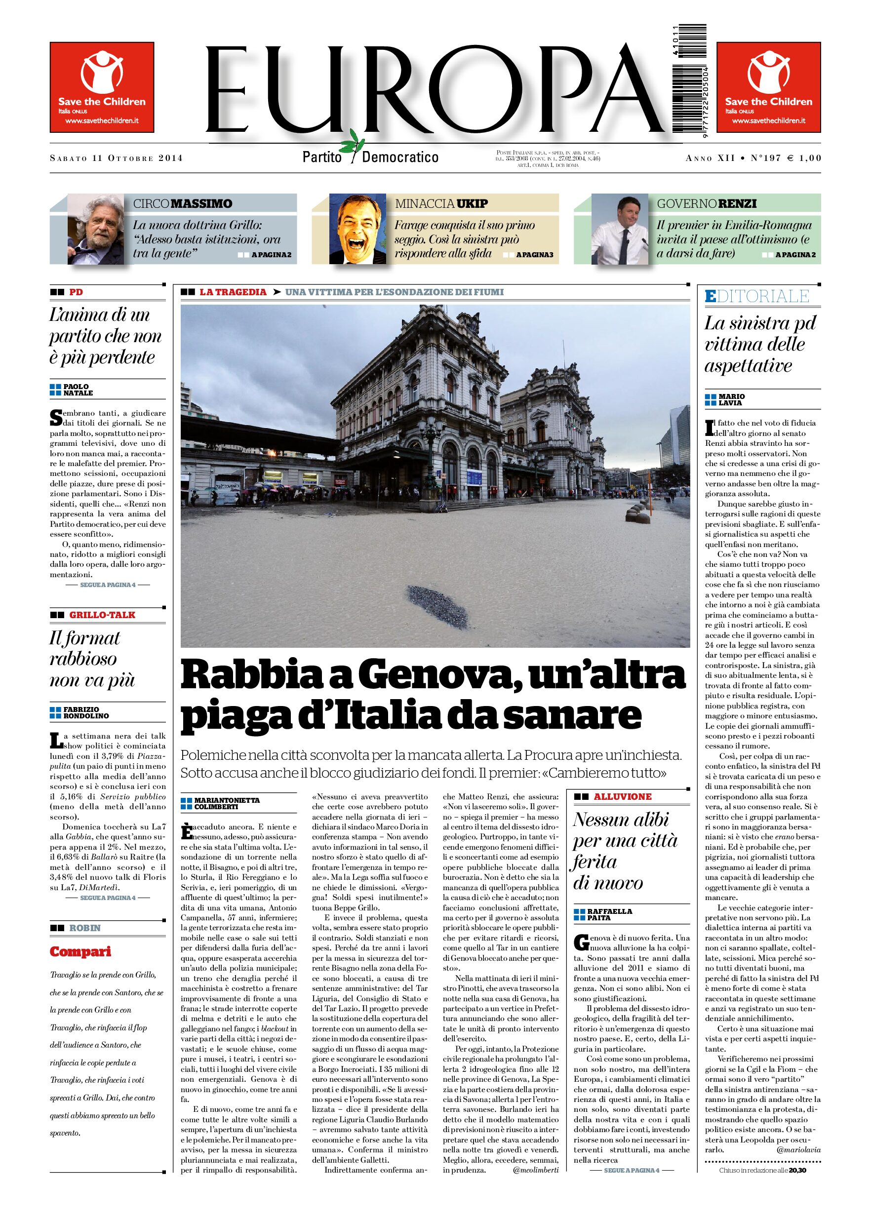 11 ottobre 2014