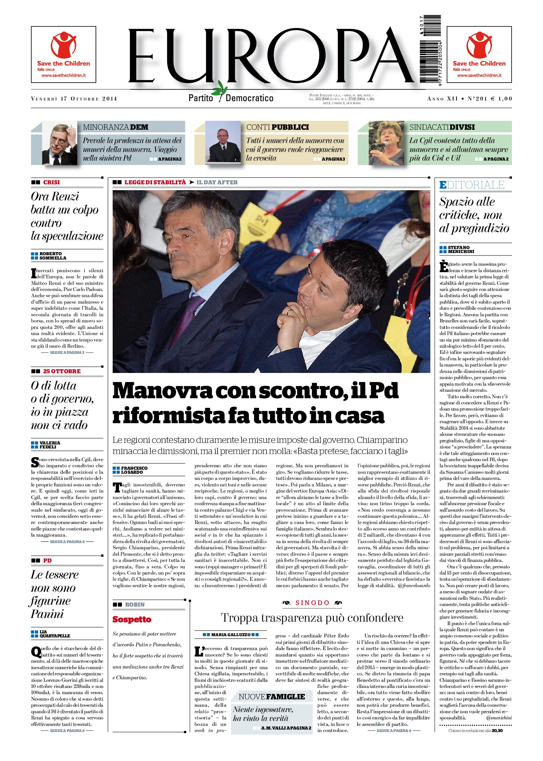 17 ottobre 2014