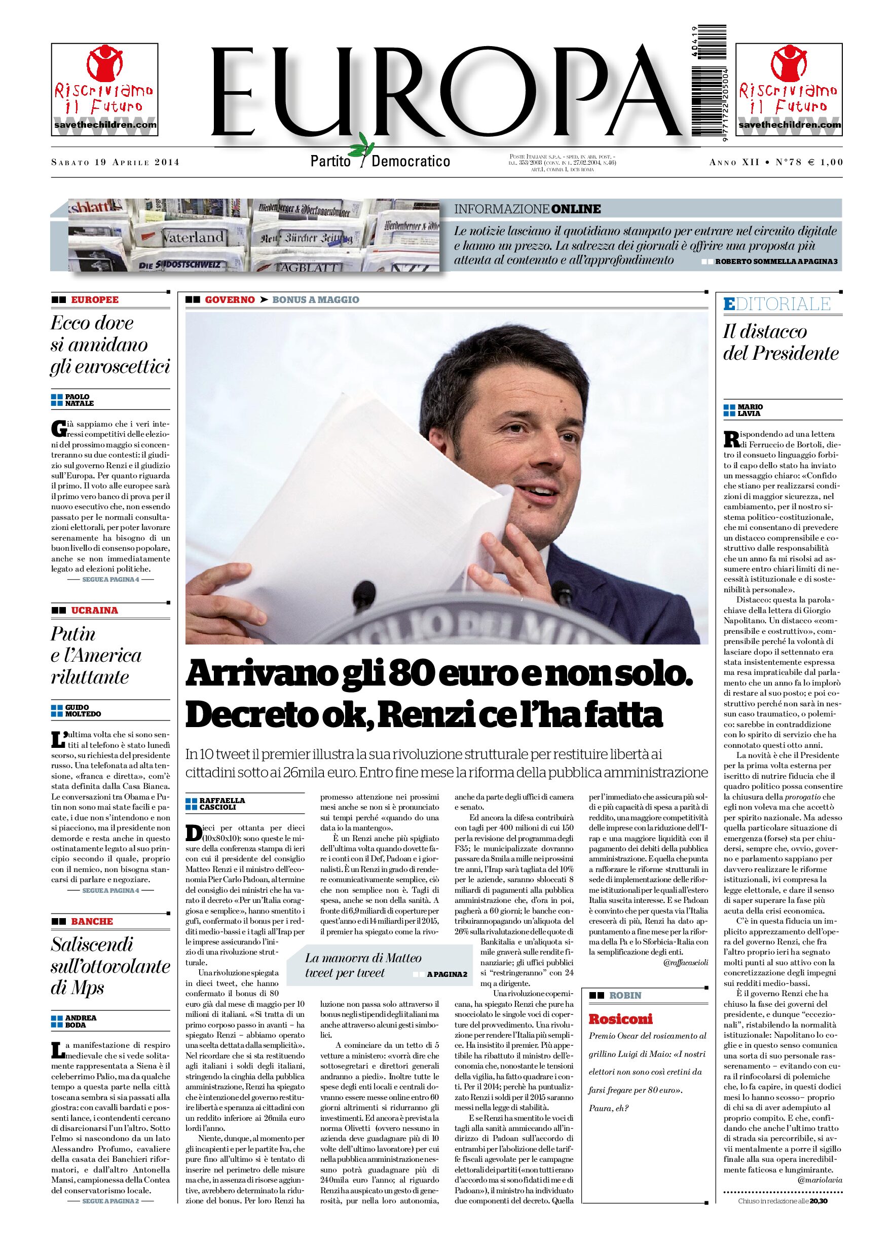 19 aprile 2014