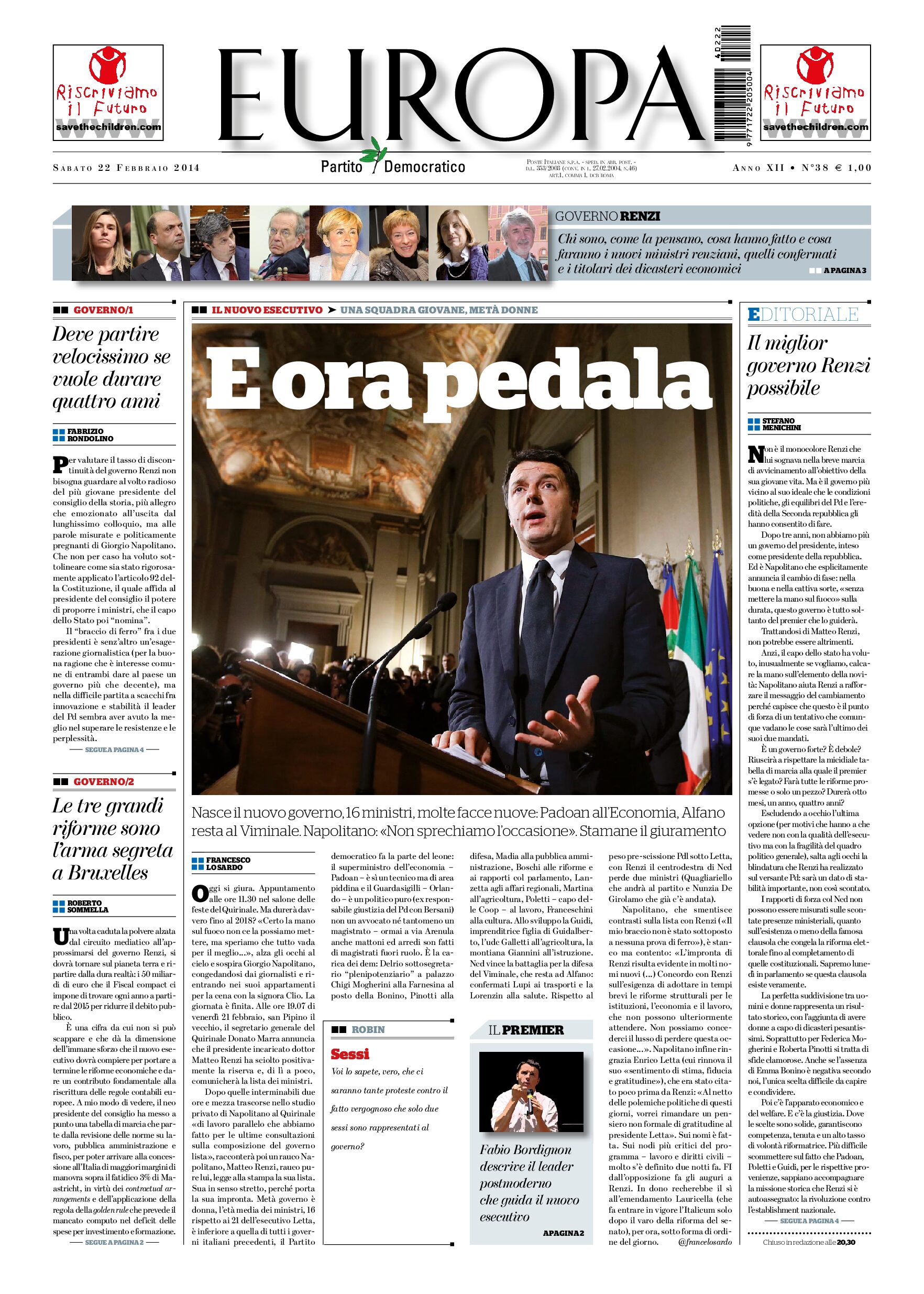 22 febbraio 2014