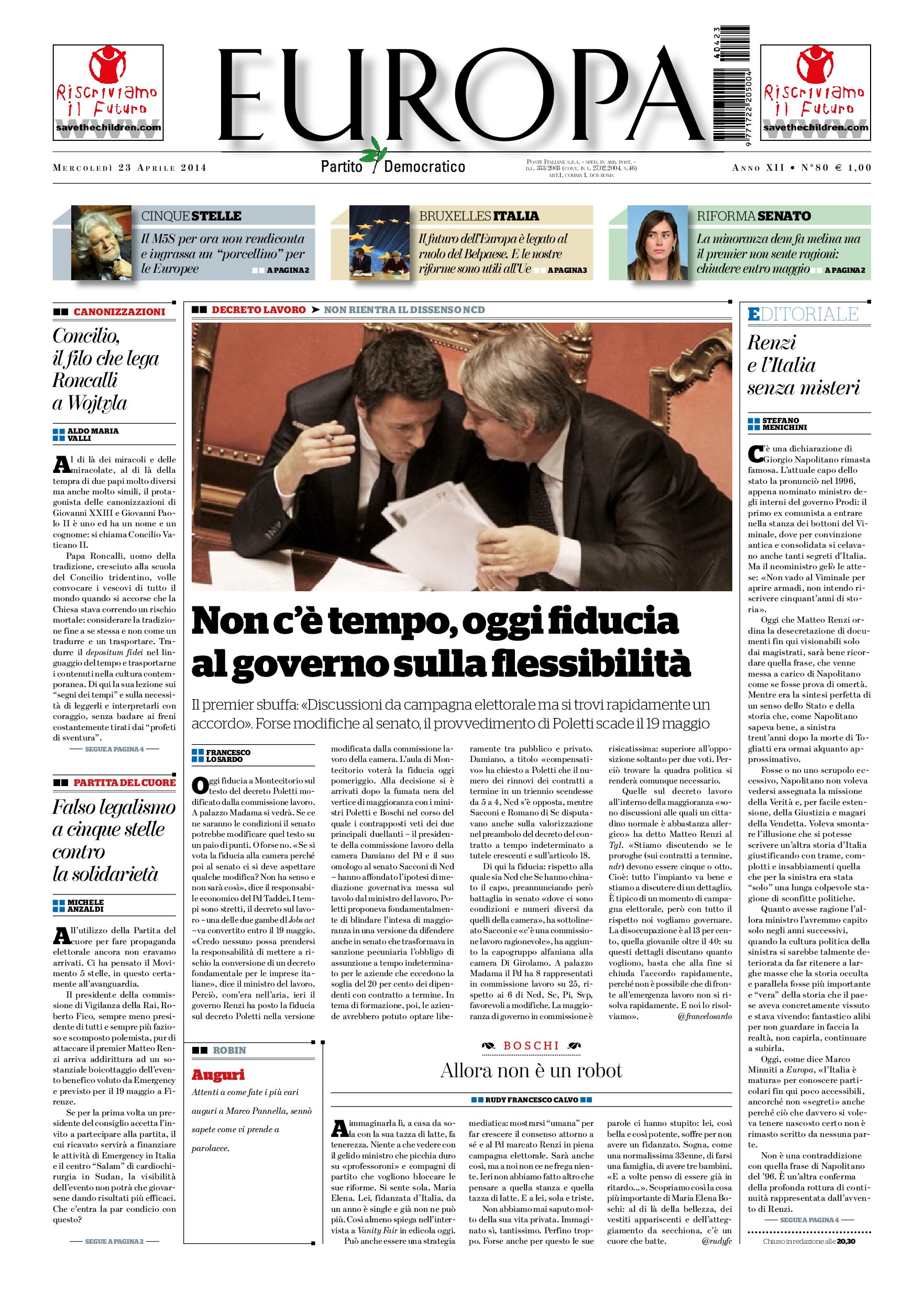 23 aprile 2014