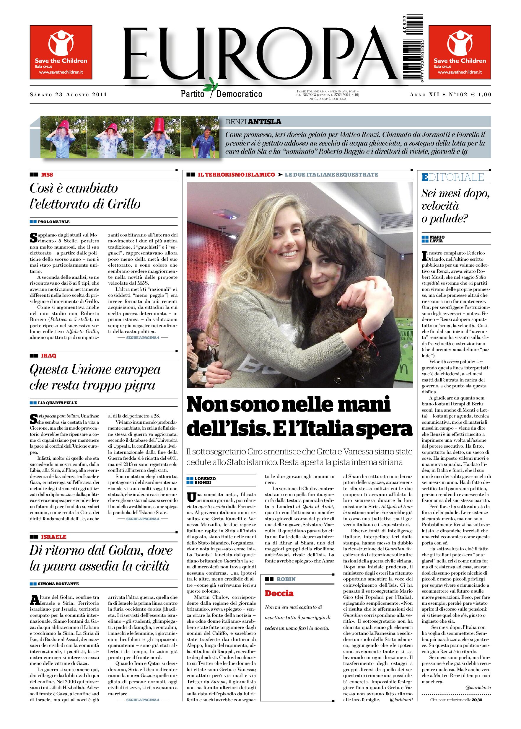 23 agosto 2014