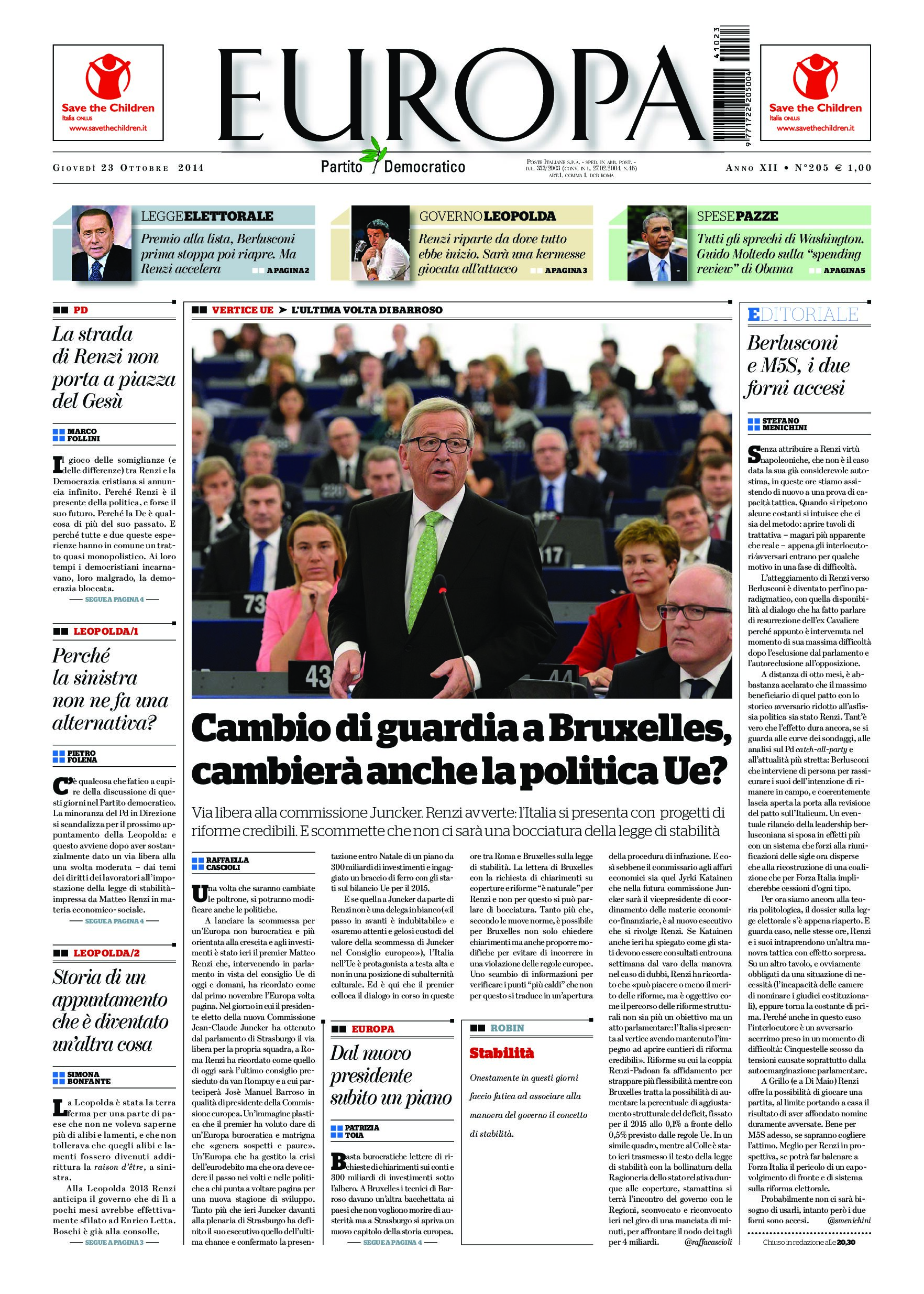 23 ottobre 2014