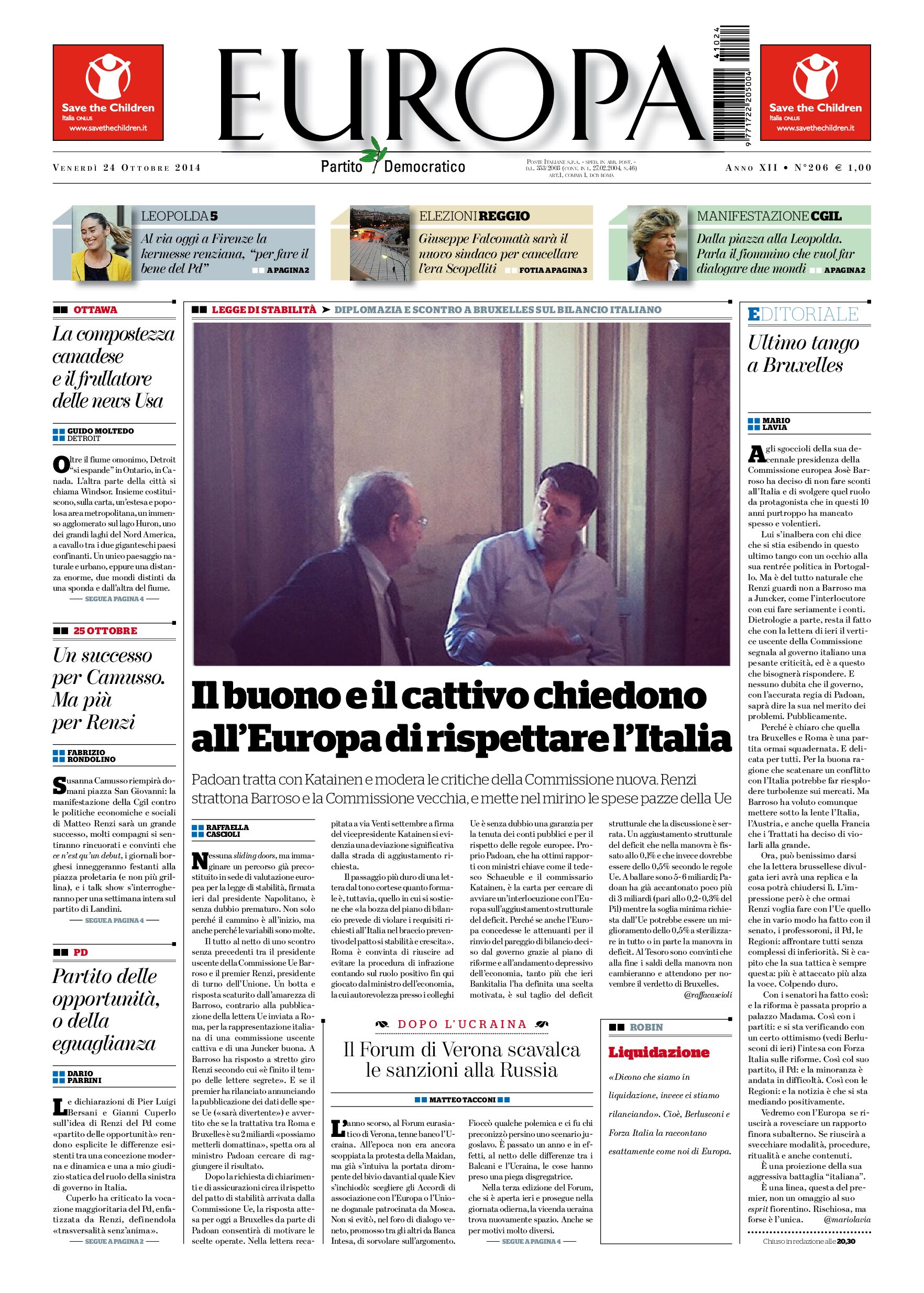 24 ottobre 2014