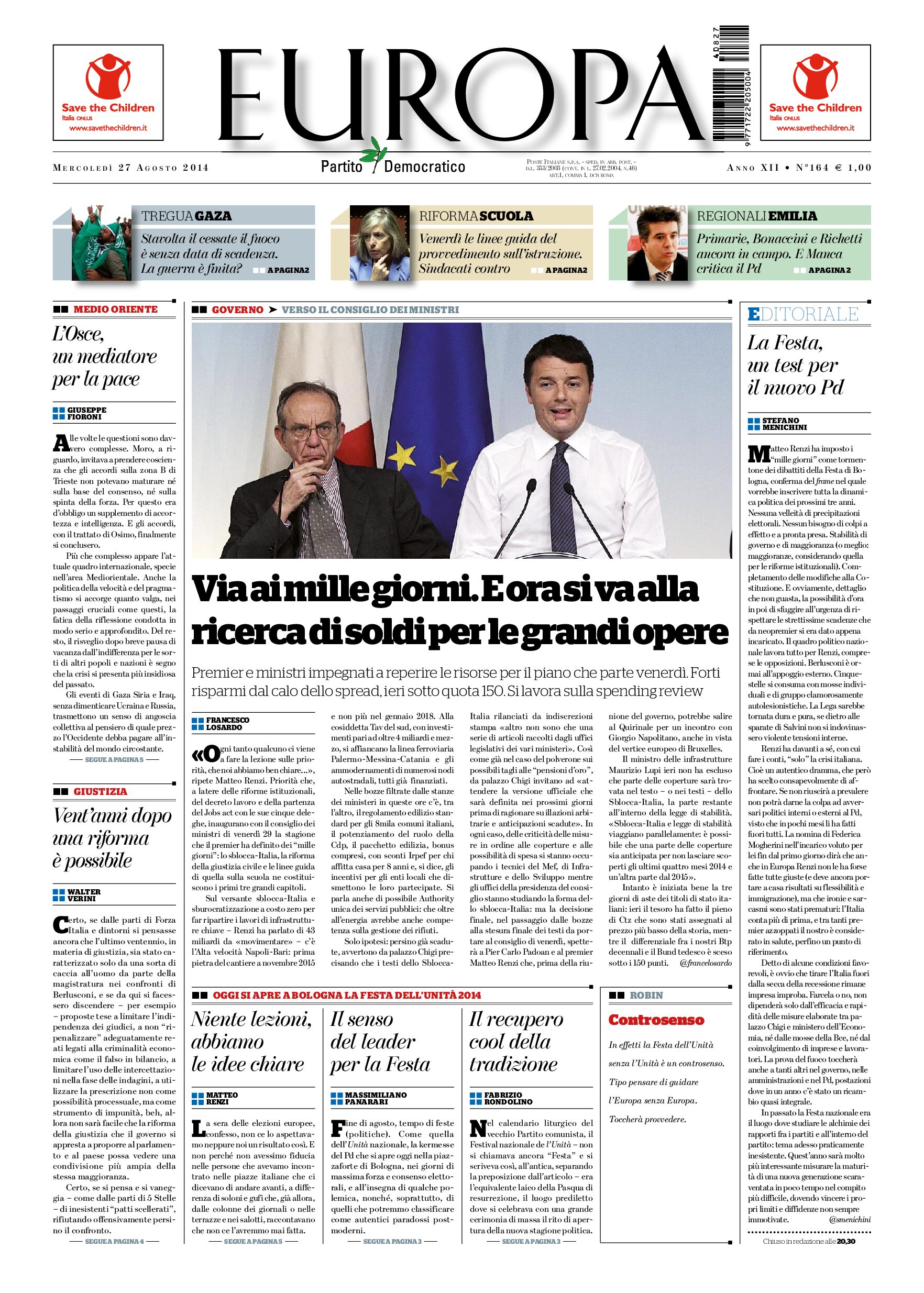 27 agosto 2014