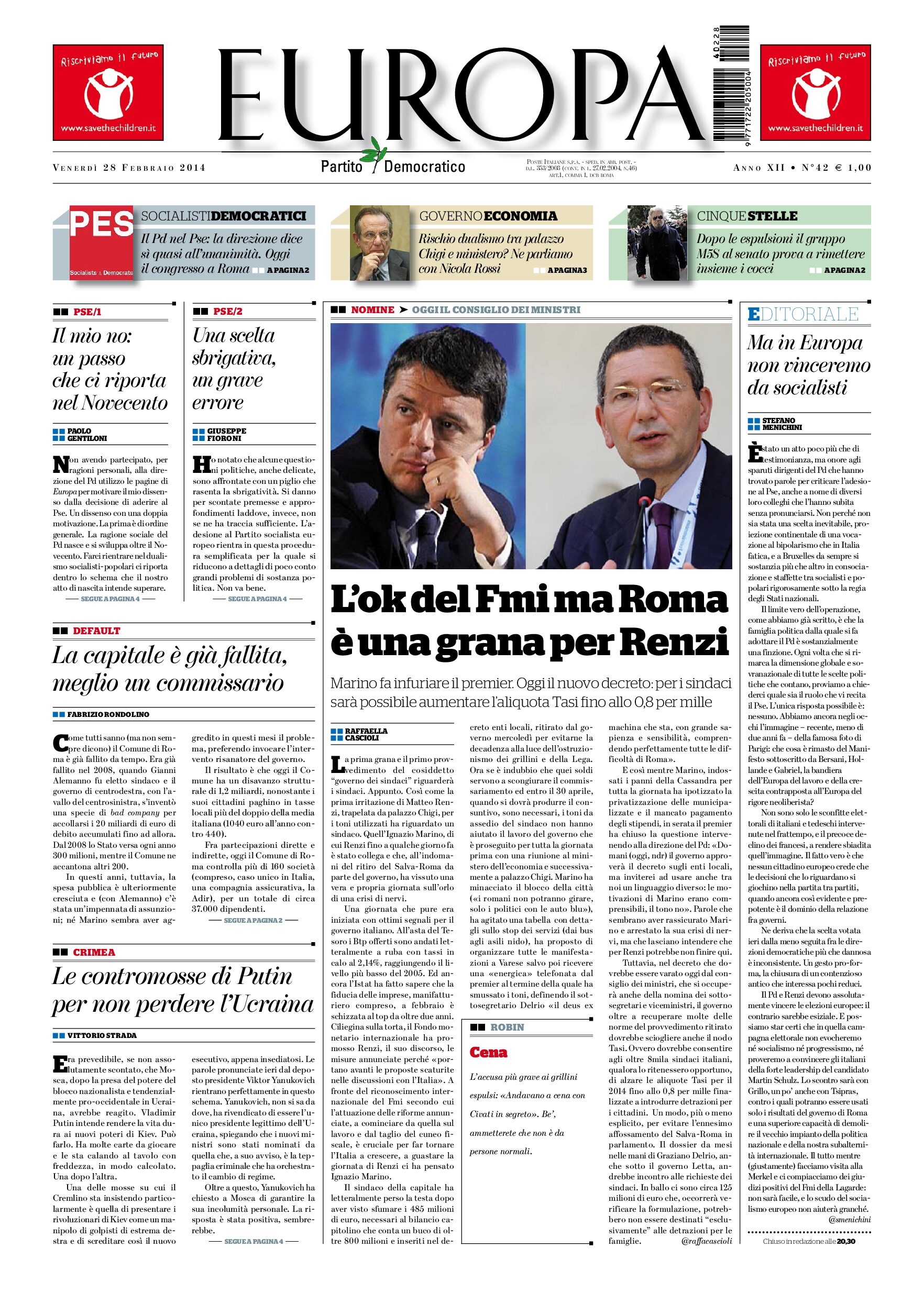 28 febbraio 2014