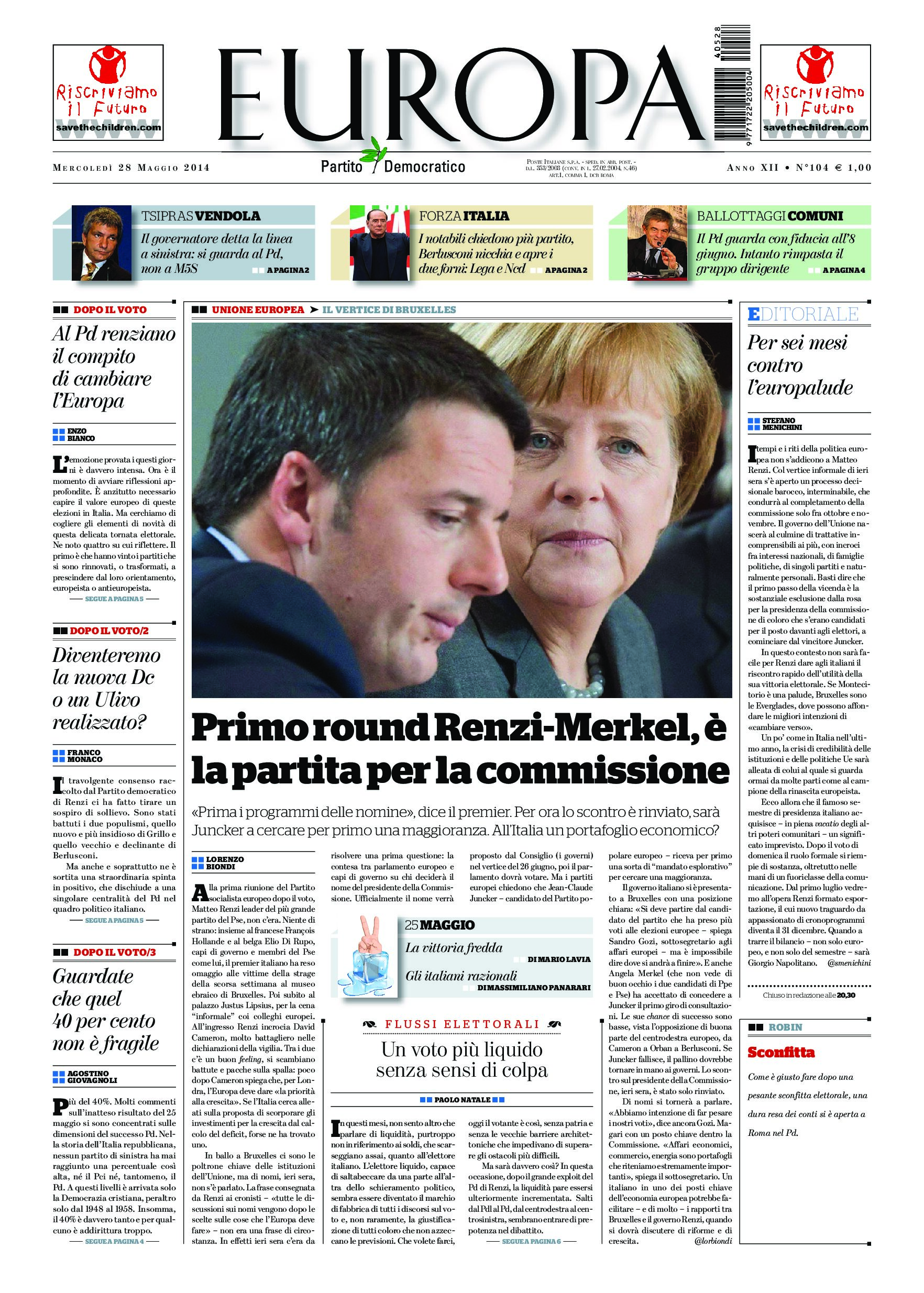28 maggio 2014
