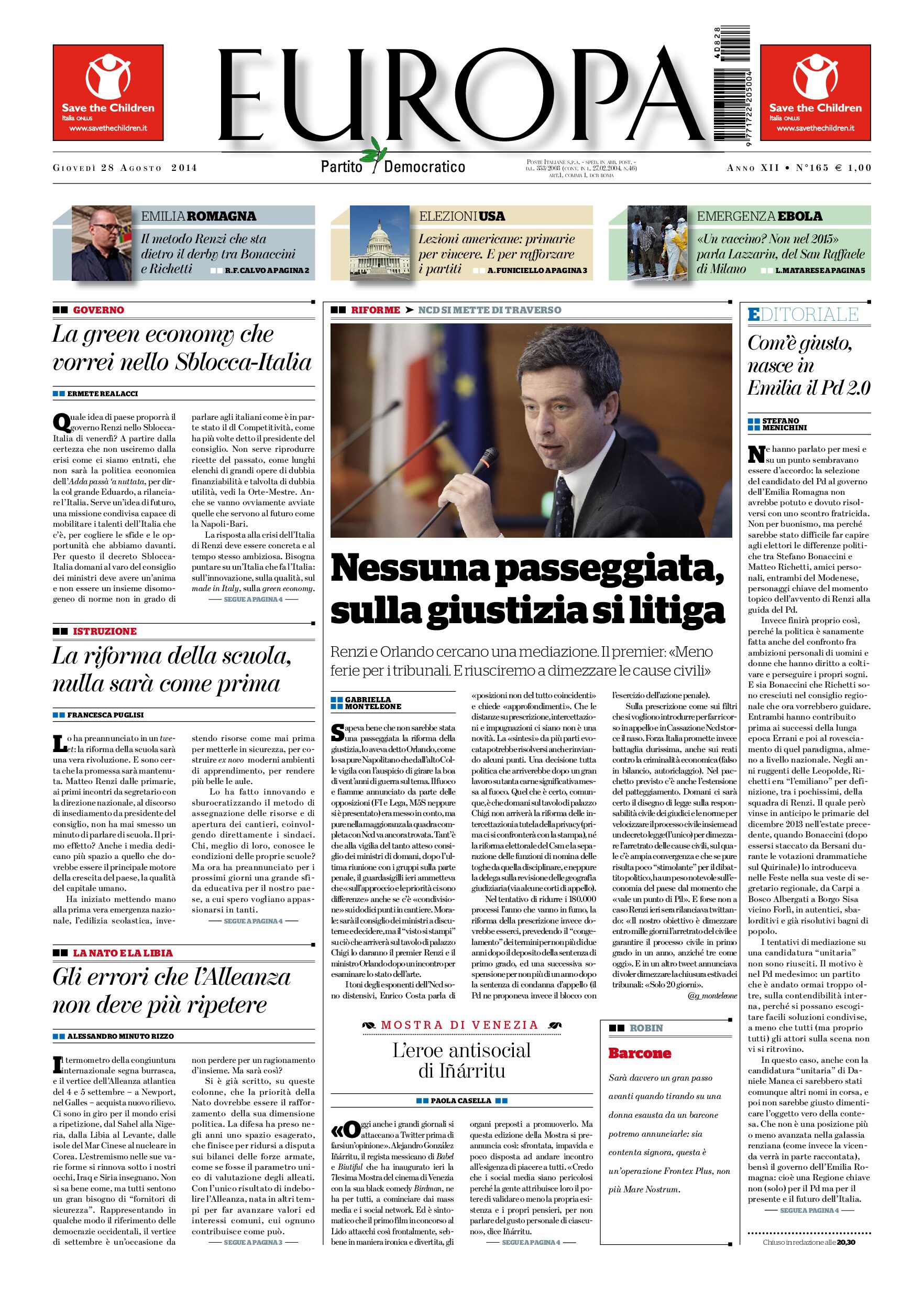 28 agosto 2014