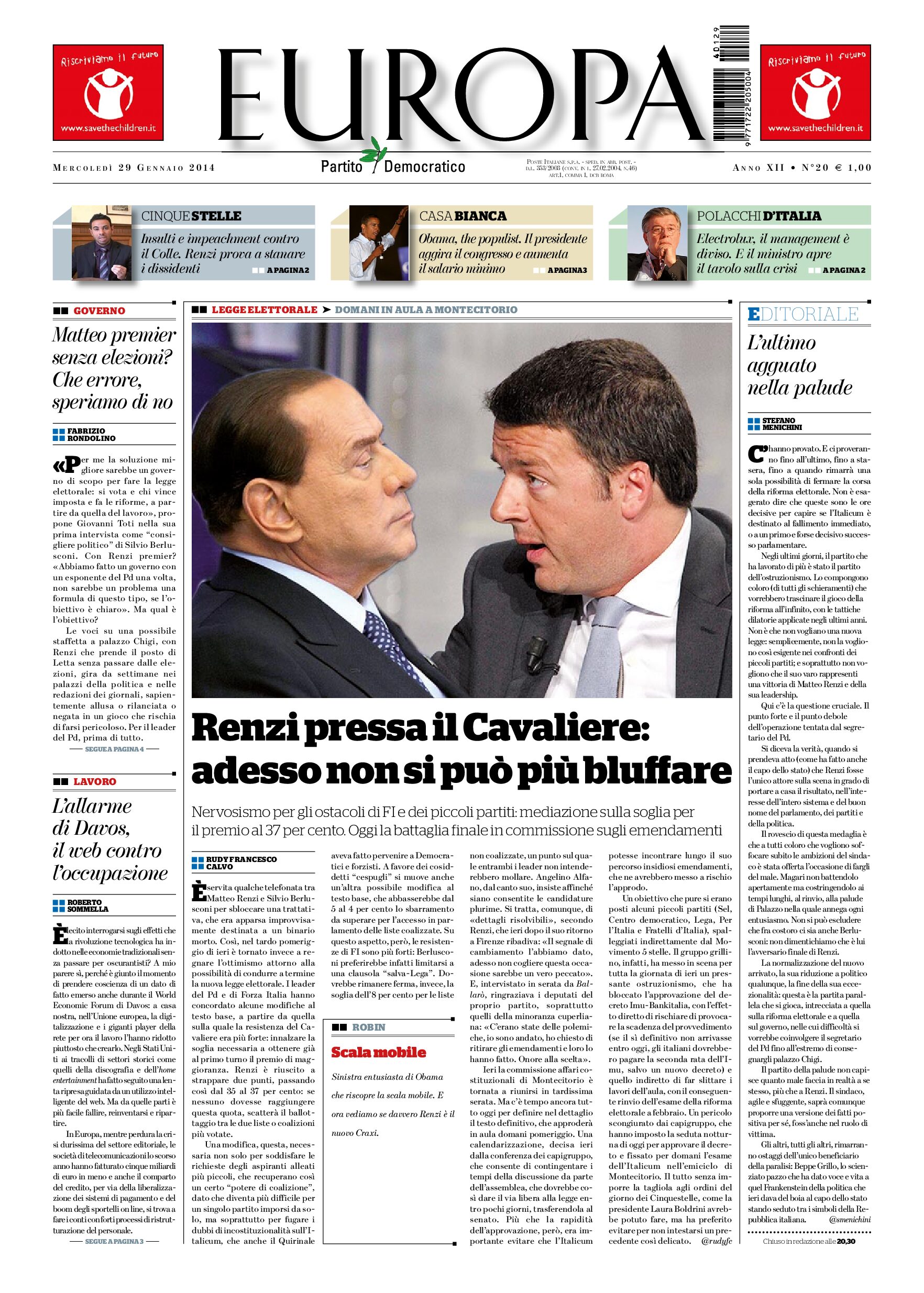 29 gennaio 2014