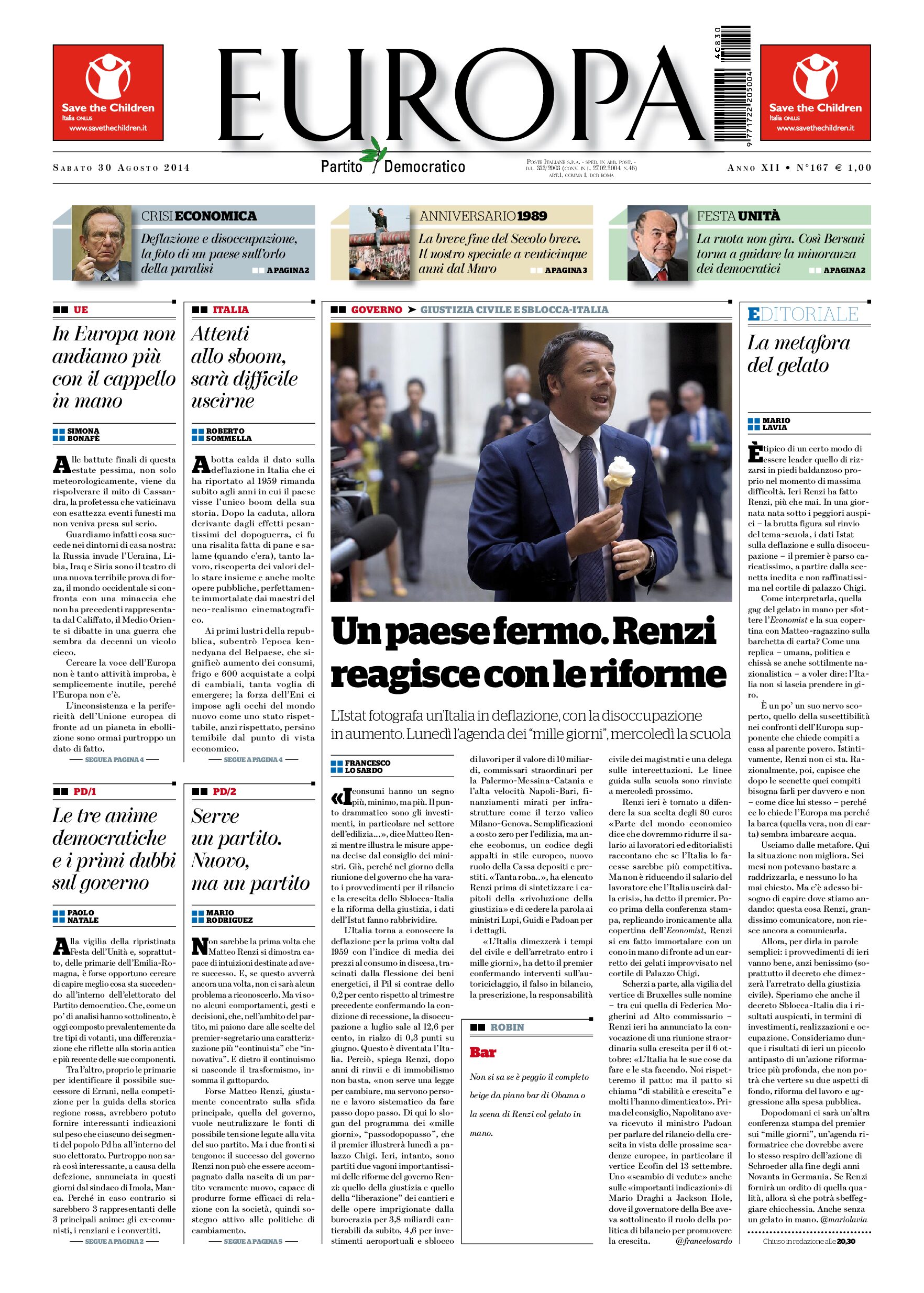 30 agosto 2014