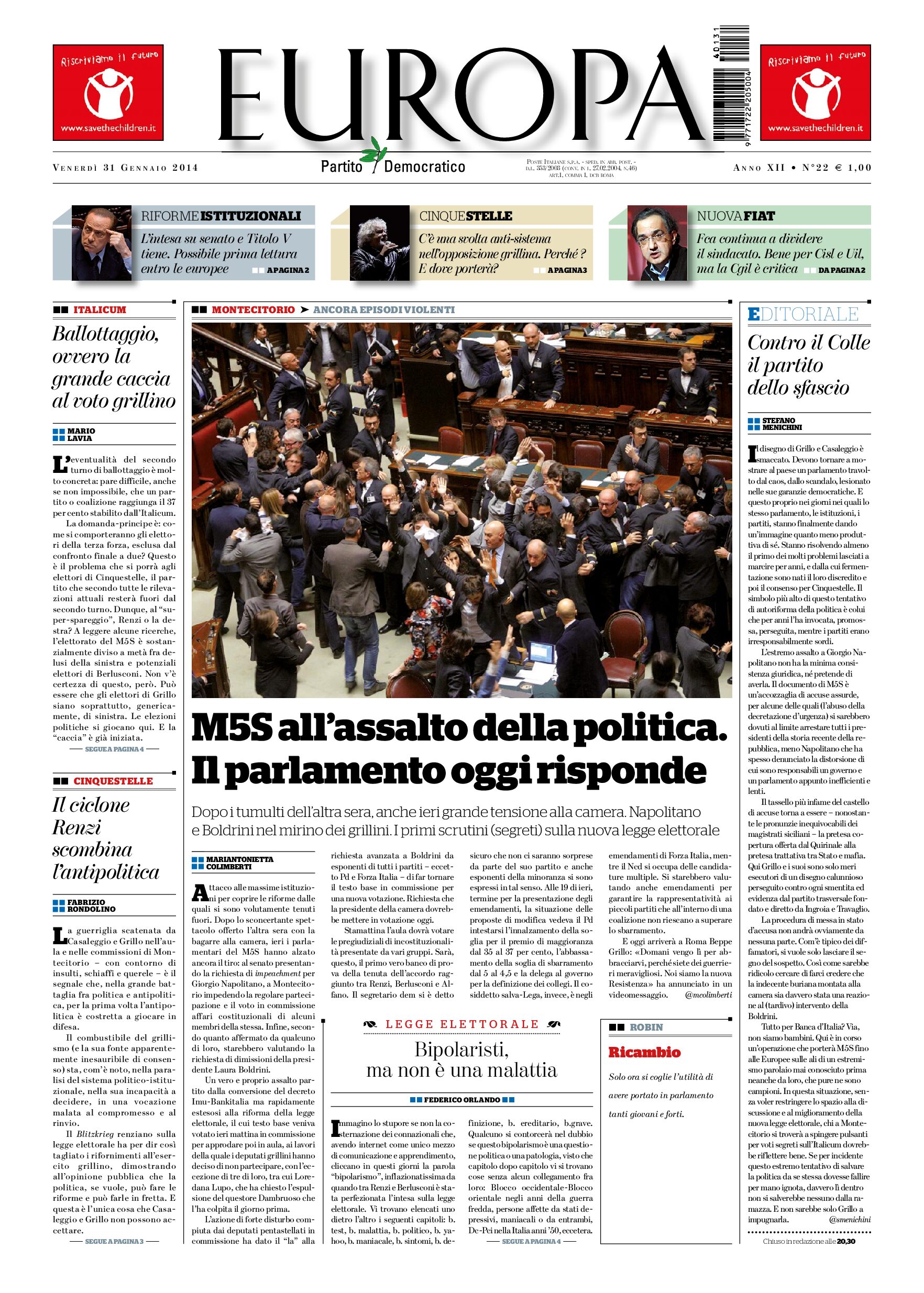 31 gennaio 2014